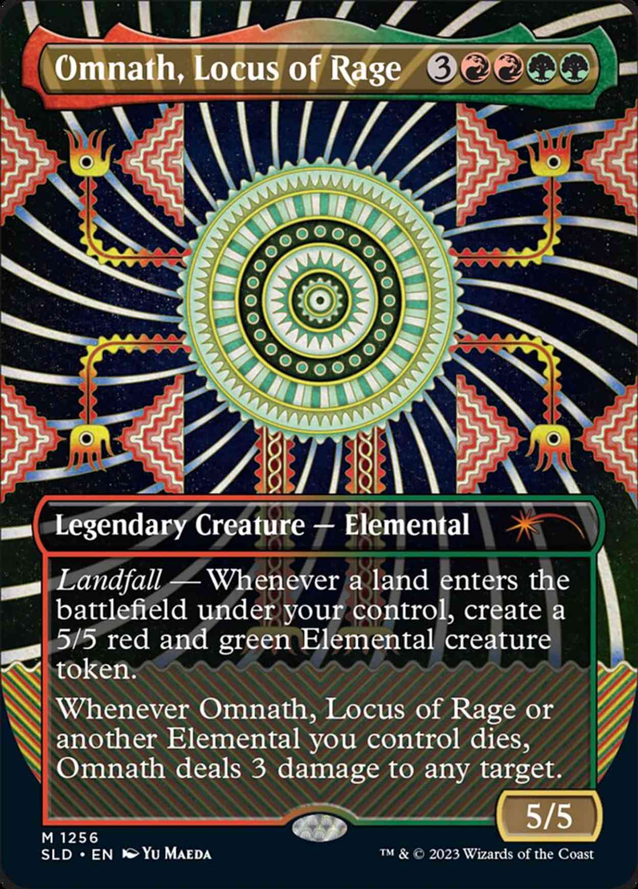  Omnath, Locus of Rage magic card front