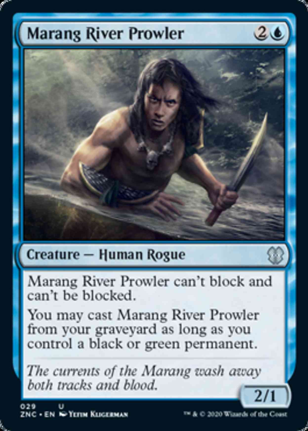 Marang River Prowler magic card front