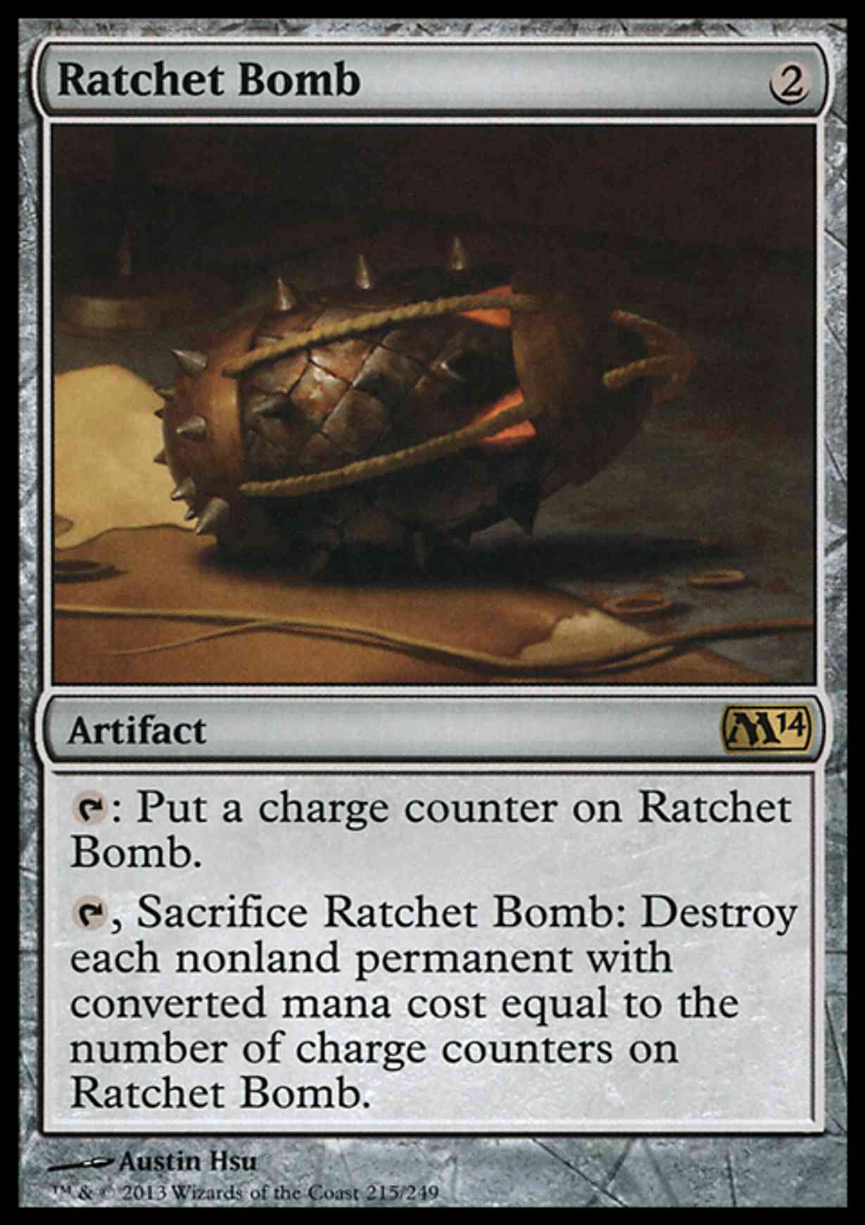 Ratchet Bomb magic card front