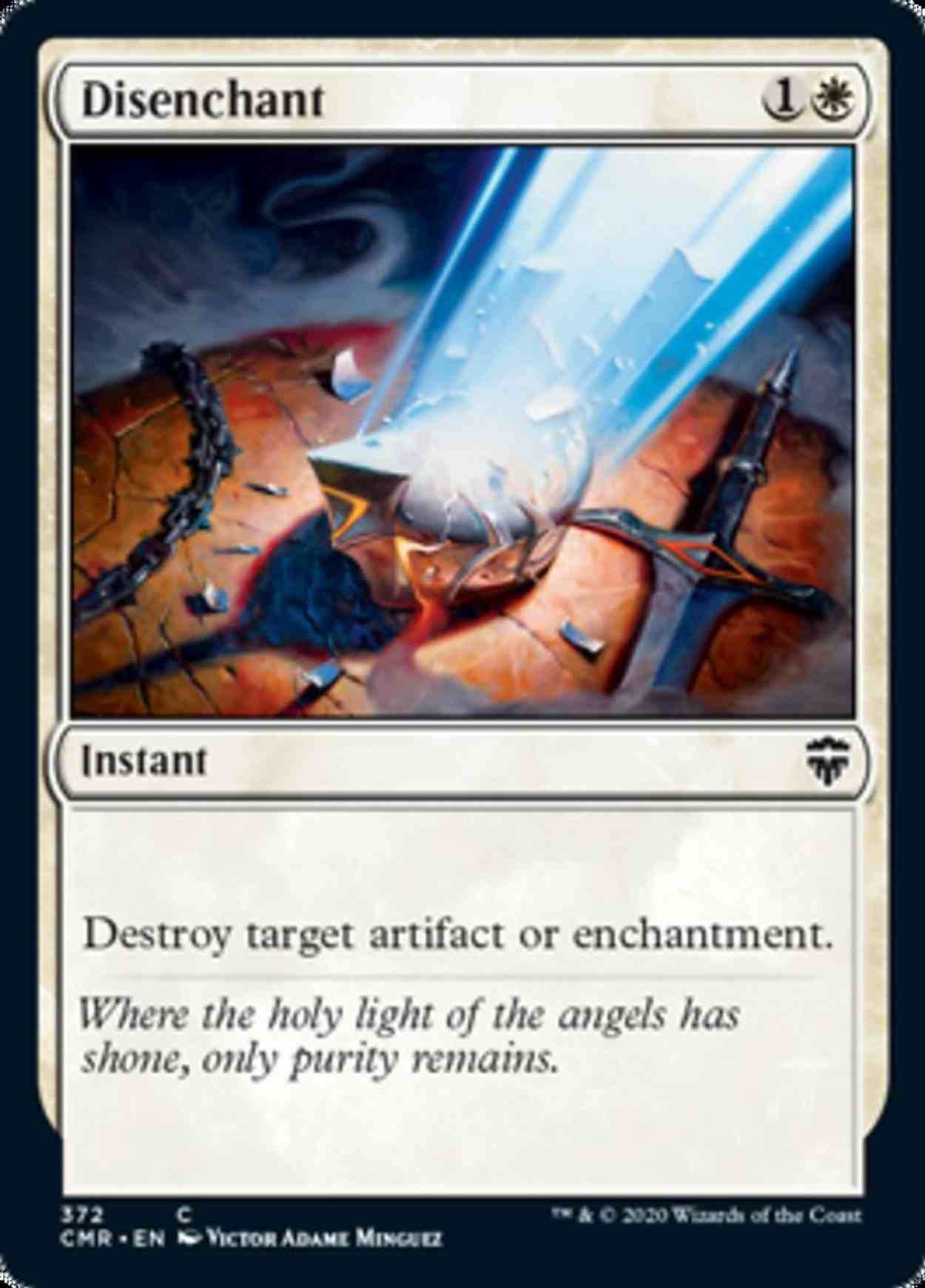 Disenchant magic card front