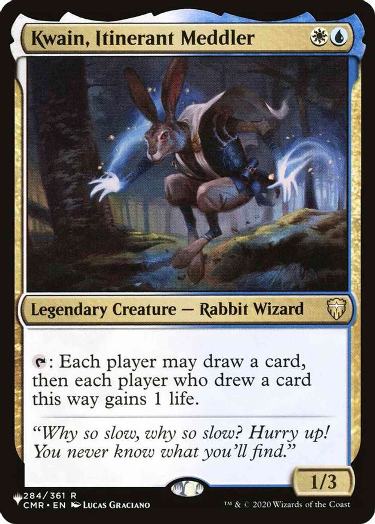 Kwain, Itinerant Meddler magic card front