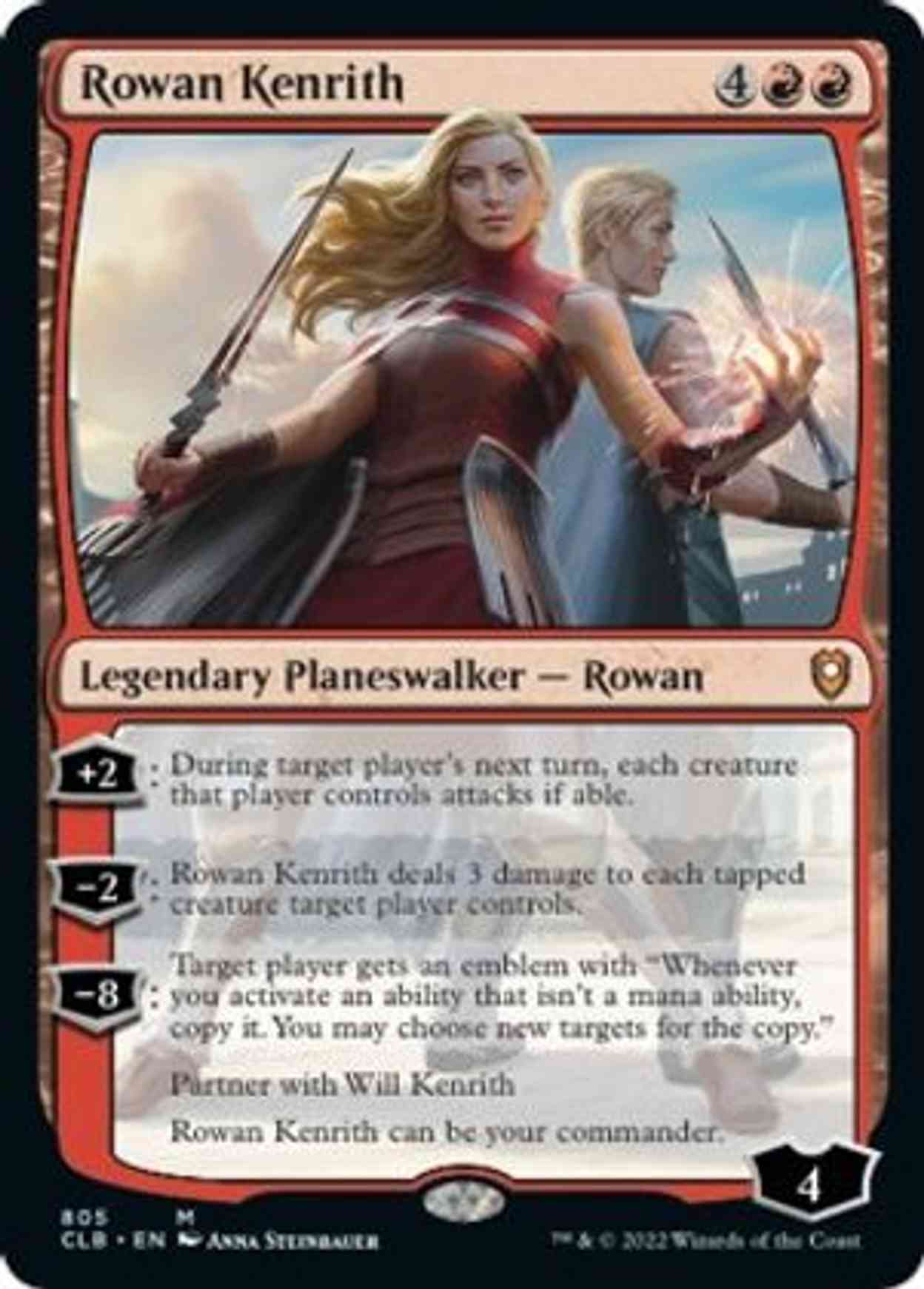 Rowan Kenrith magic card front