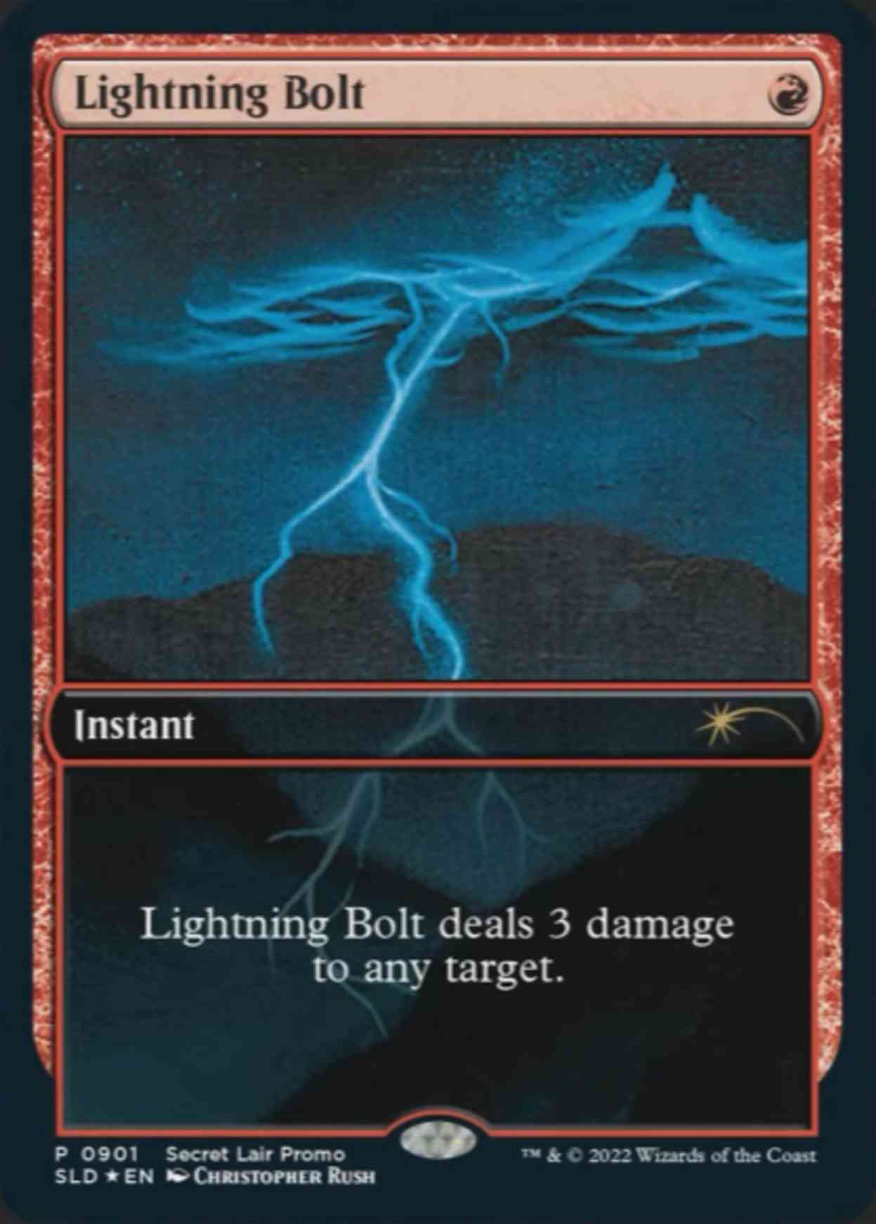 Lightning Bolt (0901) magic card front