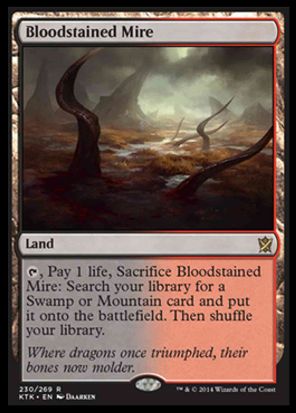 Bloodstained Mire magic card front
