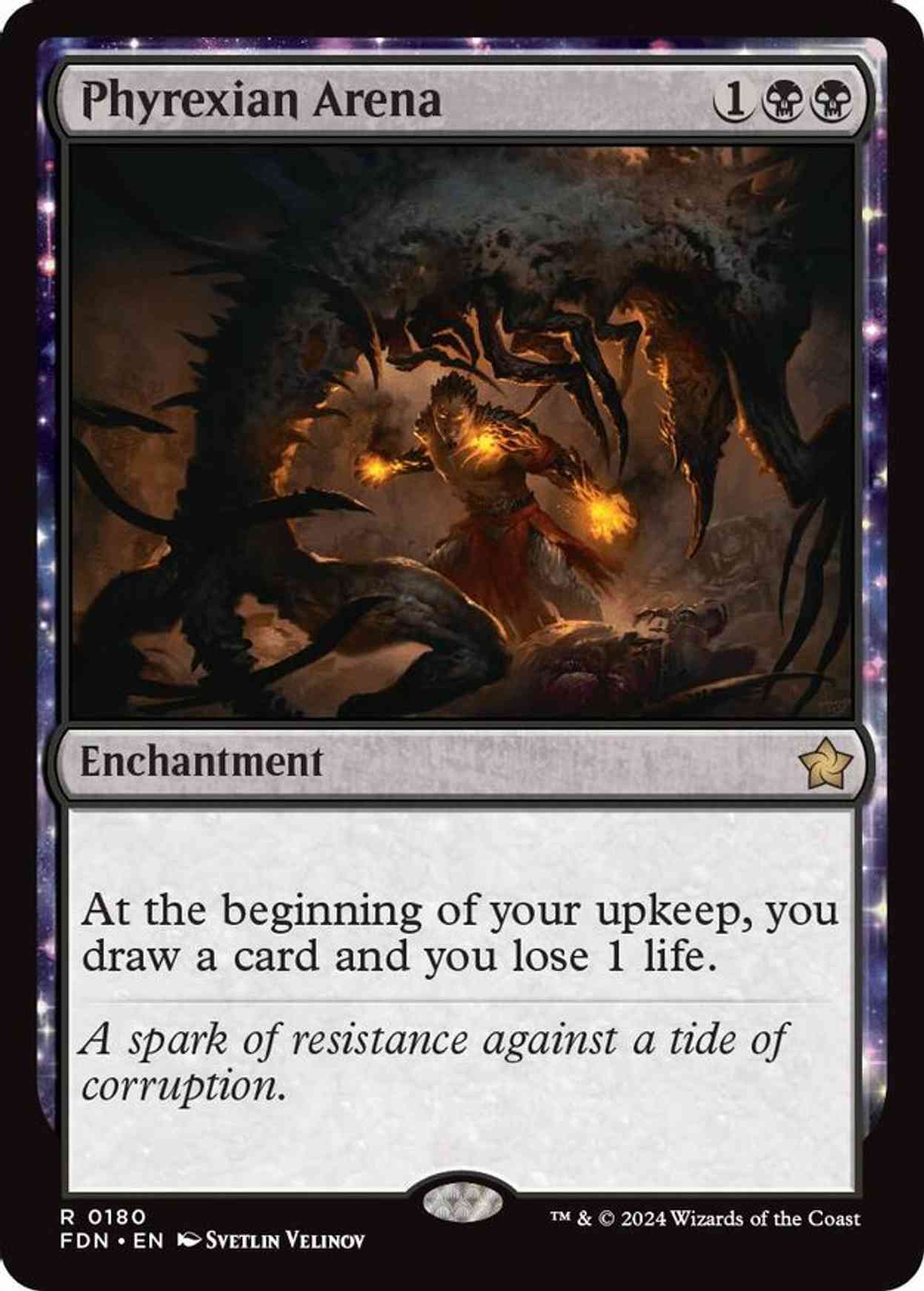 Phyrexian Arena magic card front