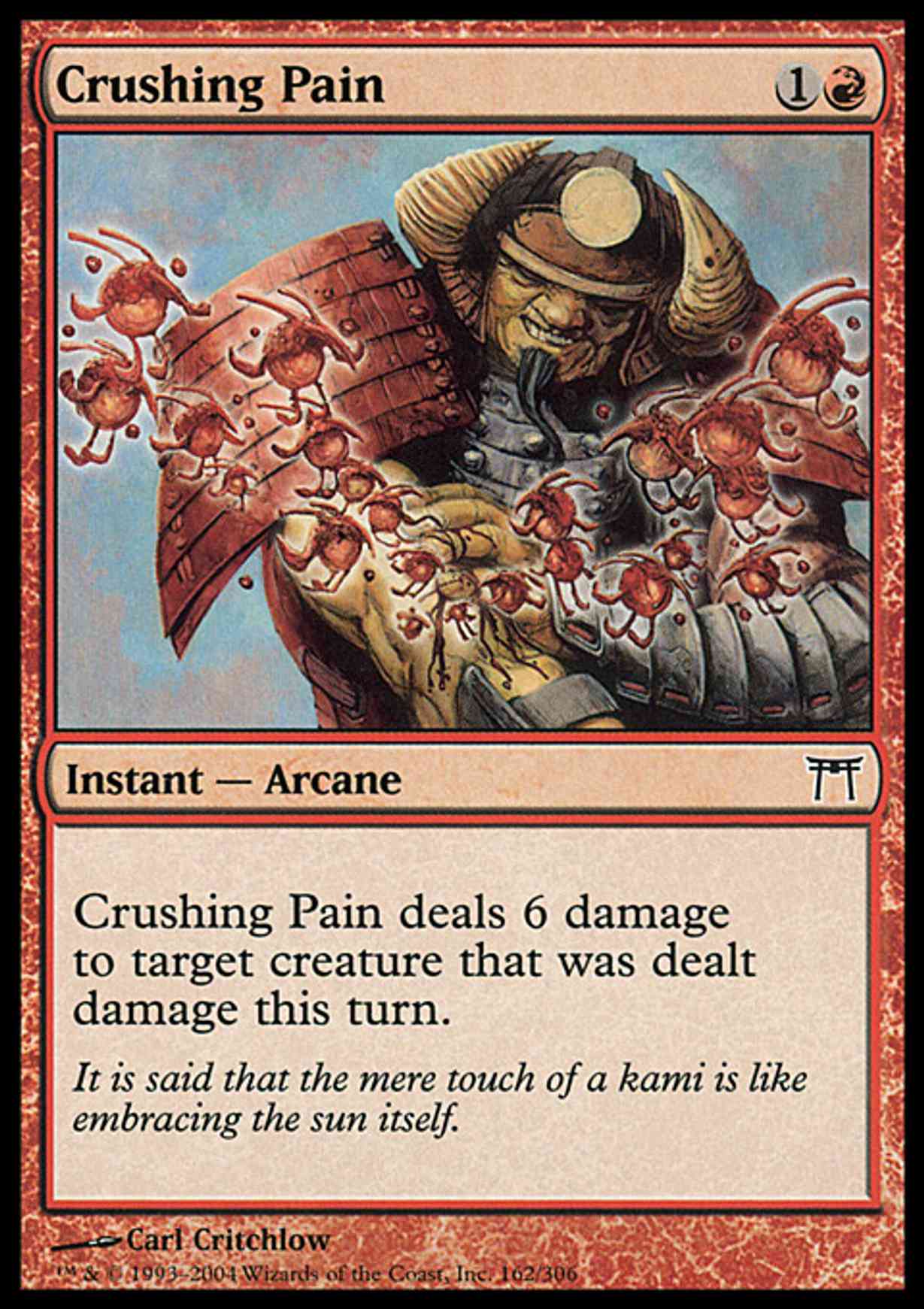 Crushing Pain magic card front