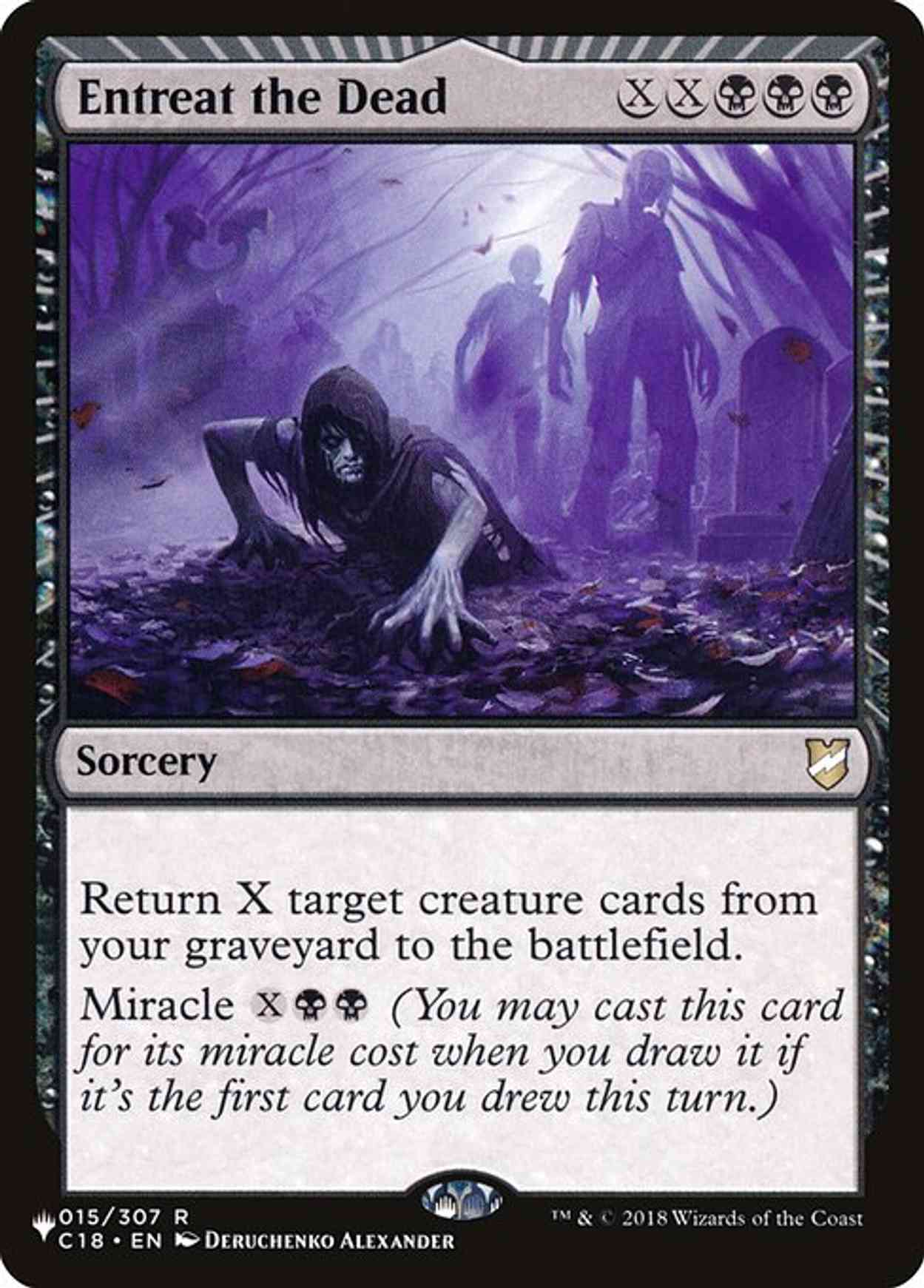 Entreat the Dead magic card front