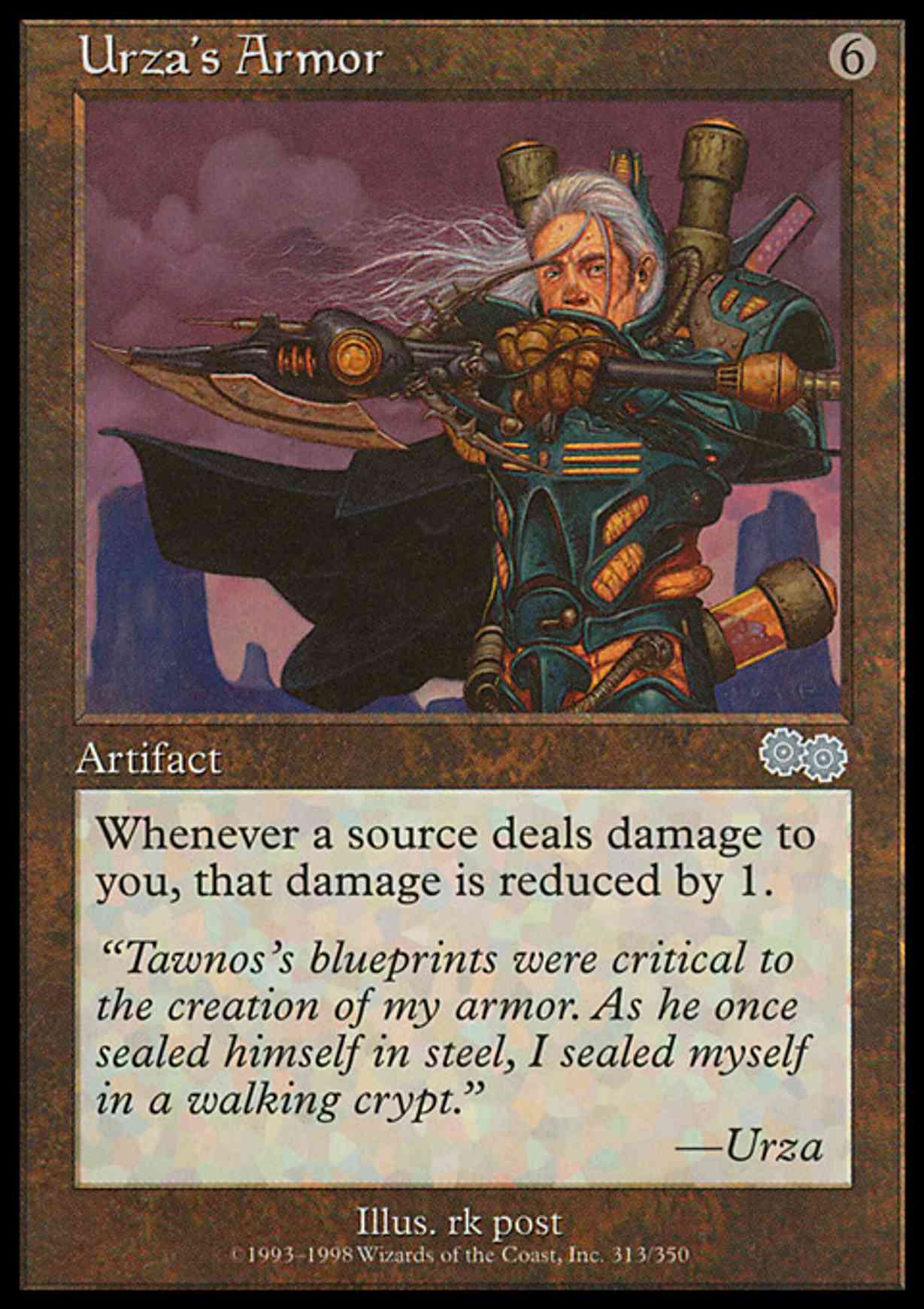 Urza's Armor magic card front