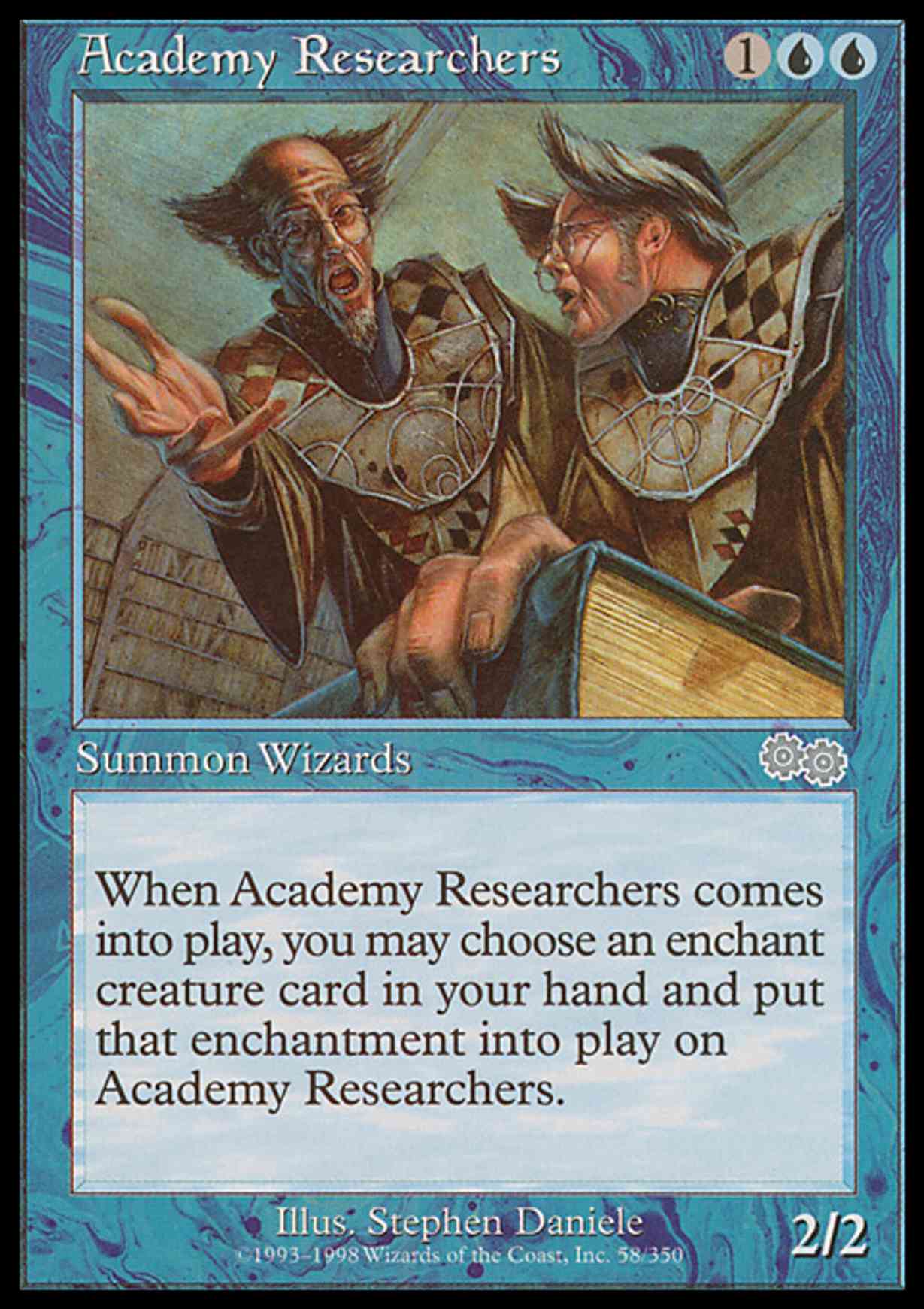 Academy Researchers magic card front