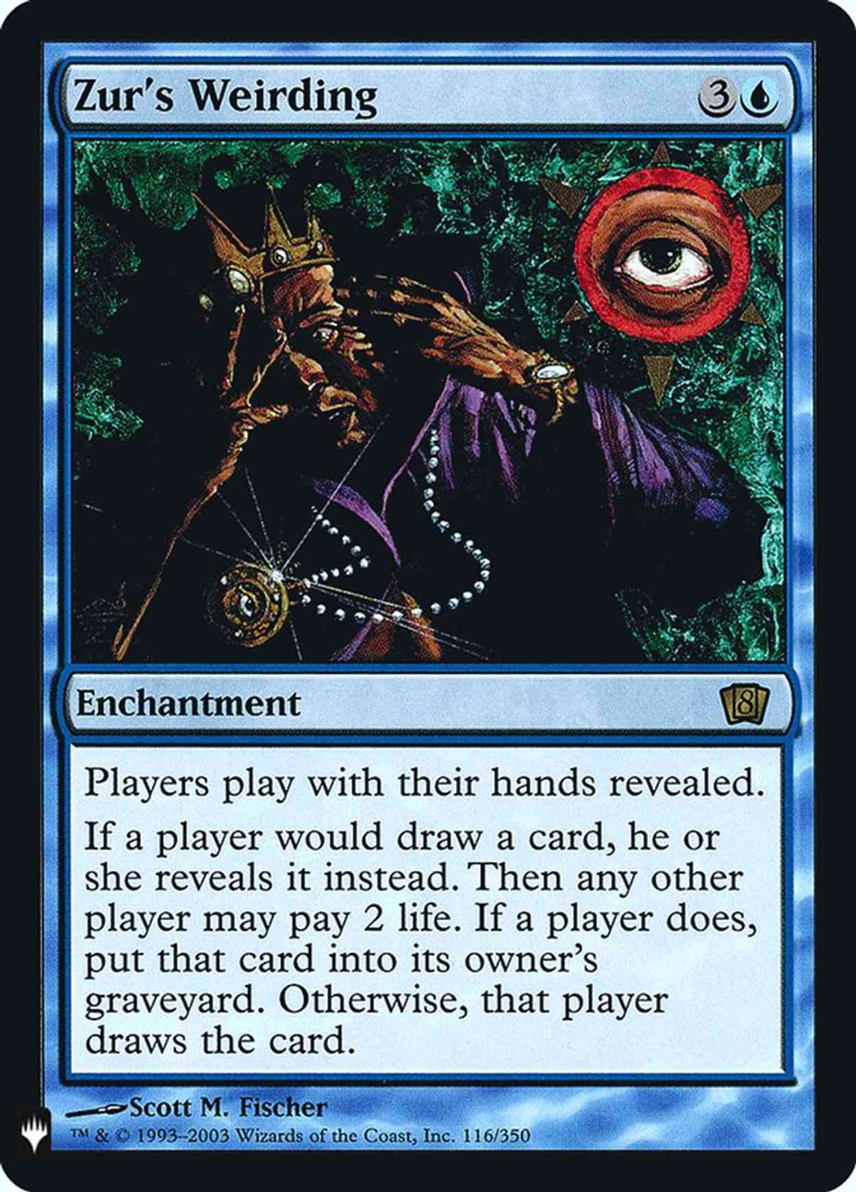 Zur's Weirding magic card front
