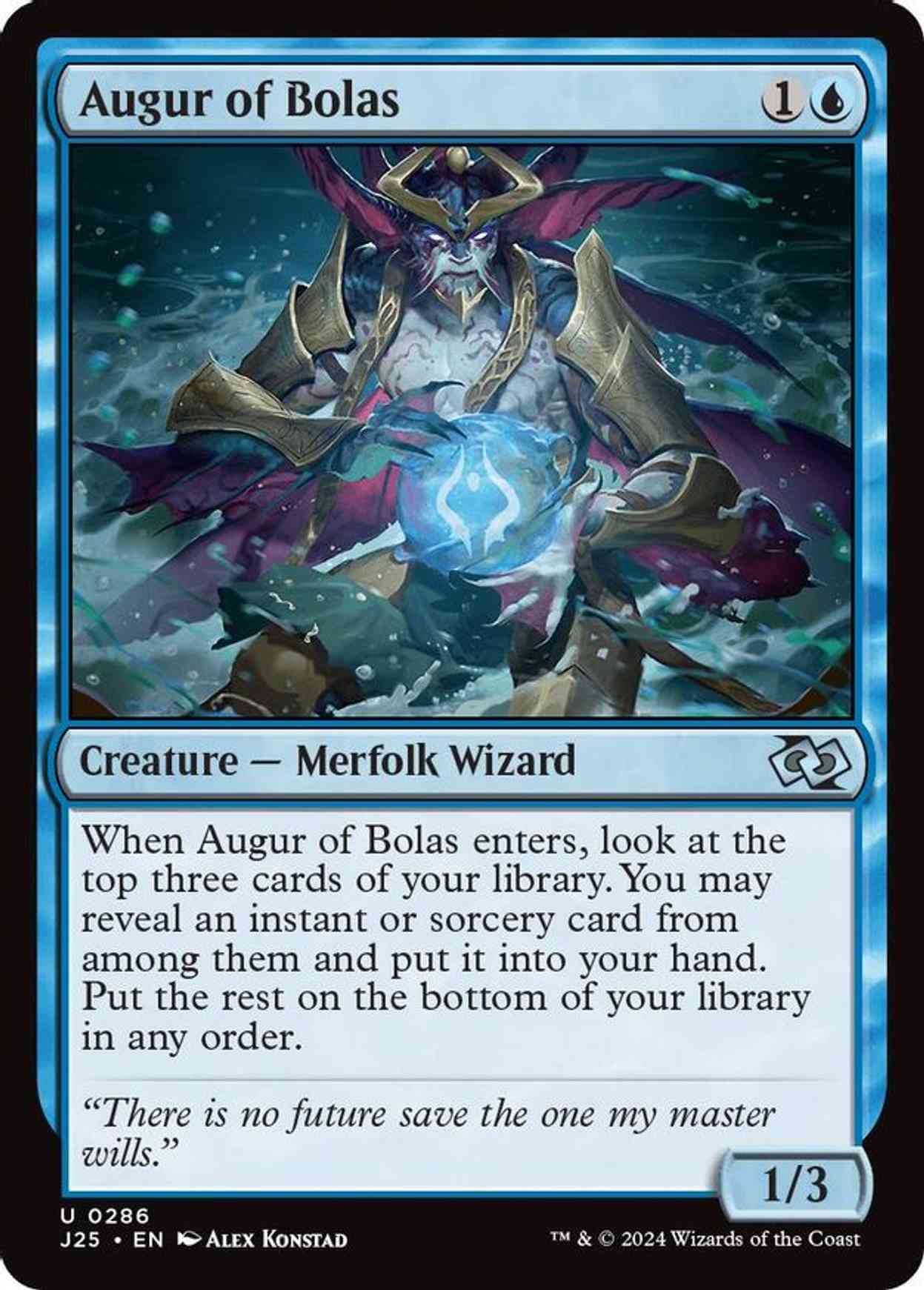 Augur of Bolas magic card front