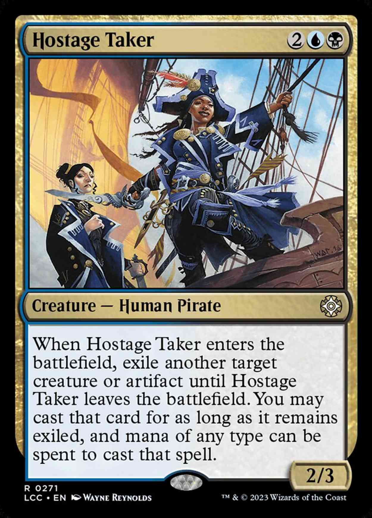 Hostage Taker magic card front