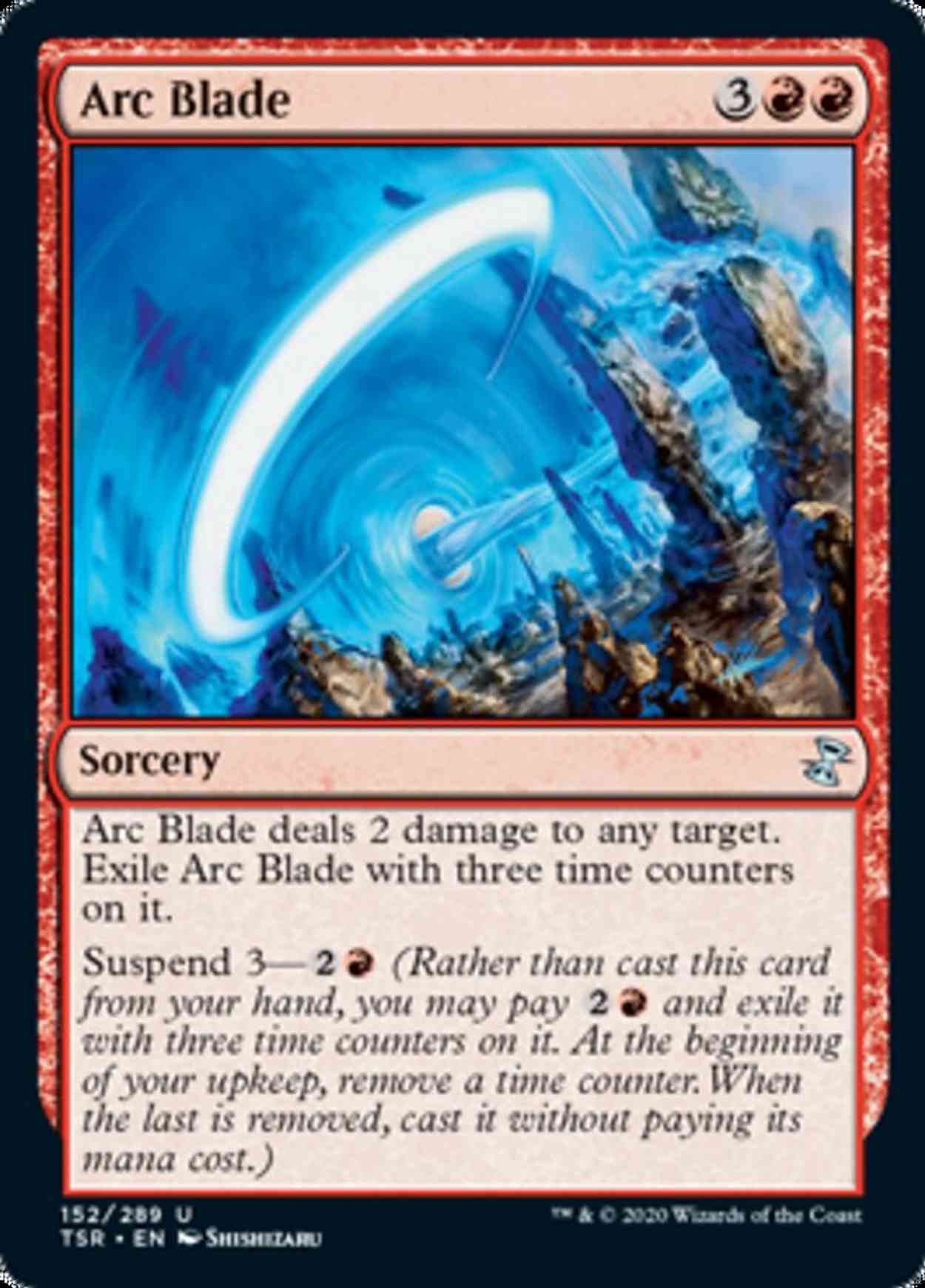 Arc Blade magic card front