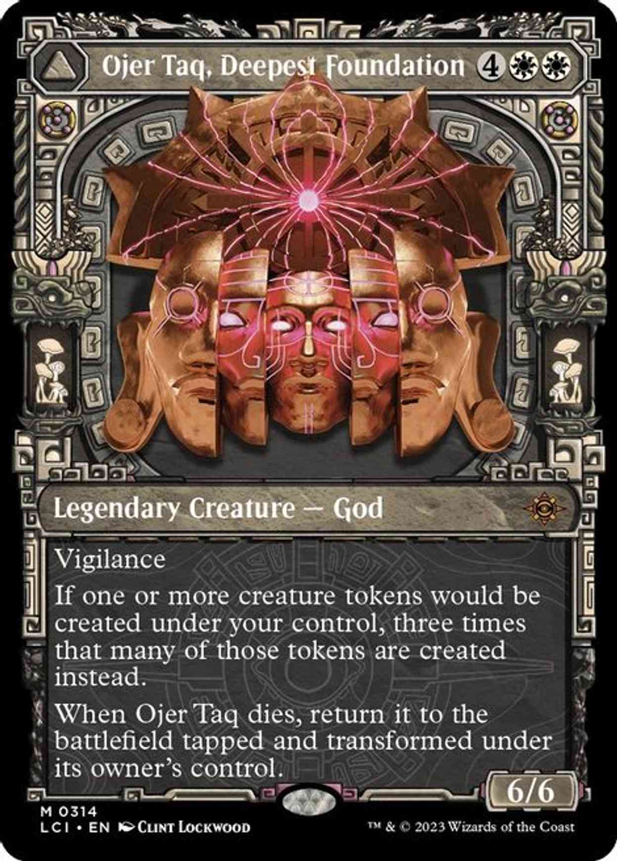 Ojer taq deepest foundation showcase price from mtg the lost caverns
