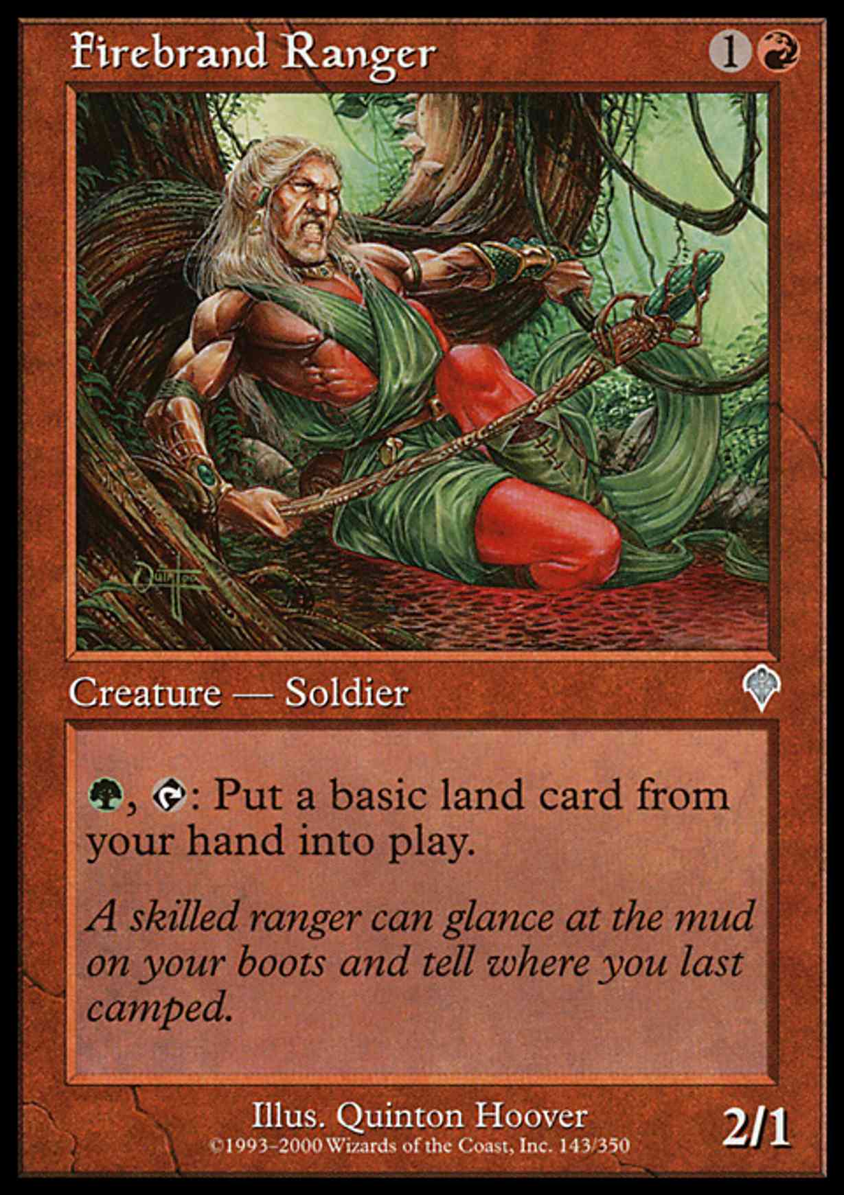 Firebrand Ranger magic card front