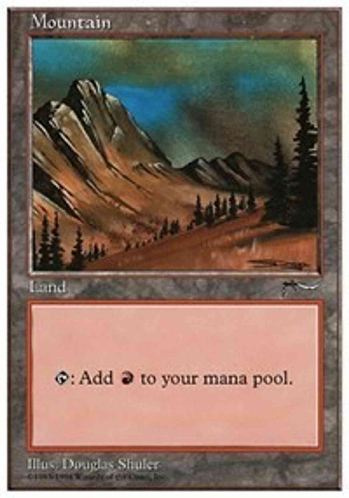 Mountain (Arabian Nights) magic card front