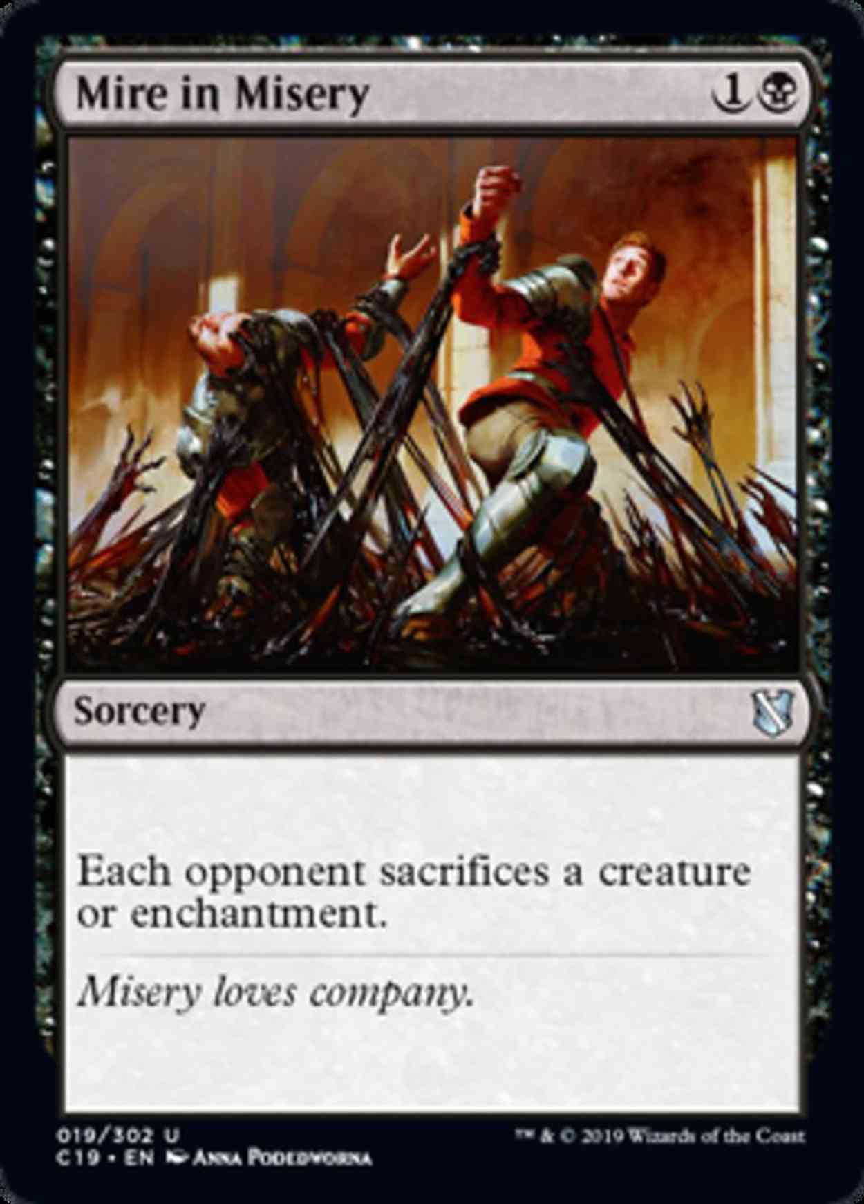 Mire in Misery magic card front