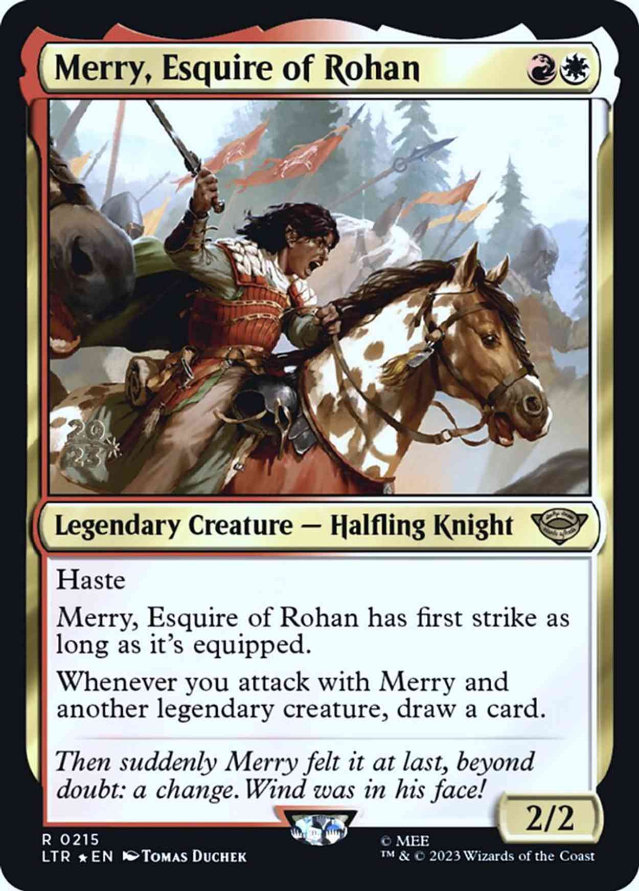 Merry, Esquire of Rohan magic card front