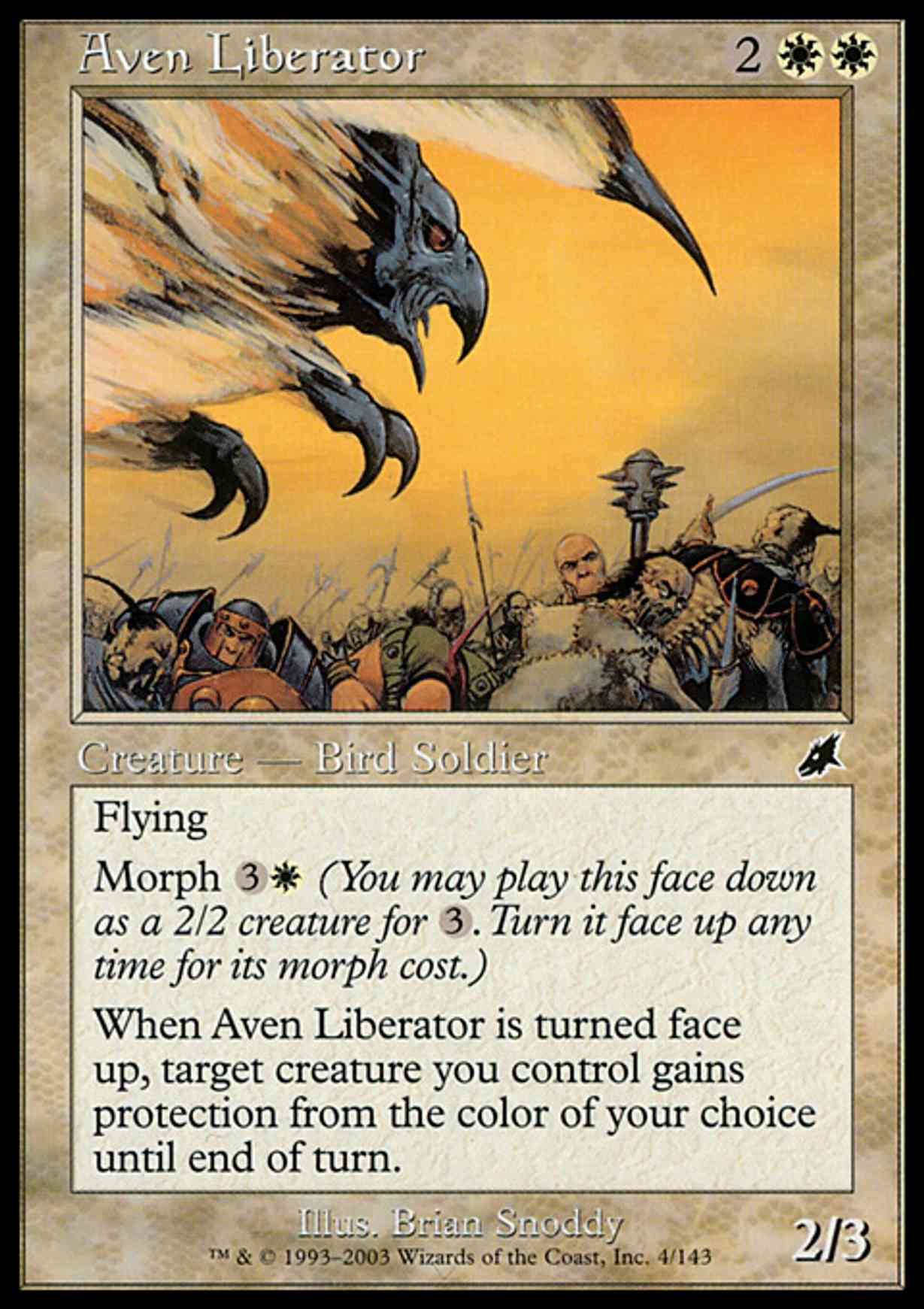 Aven Liberator magic card front