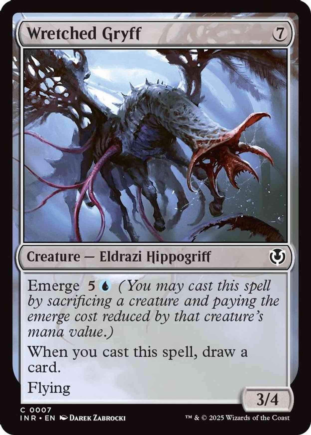 Wretched Gryff magic card front