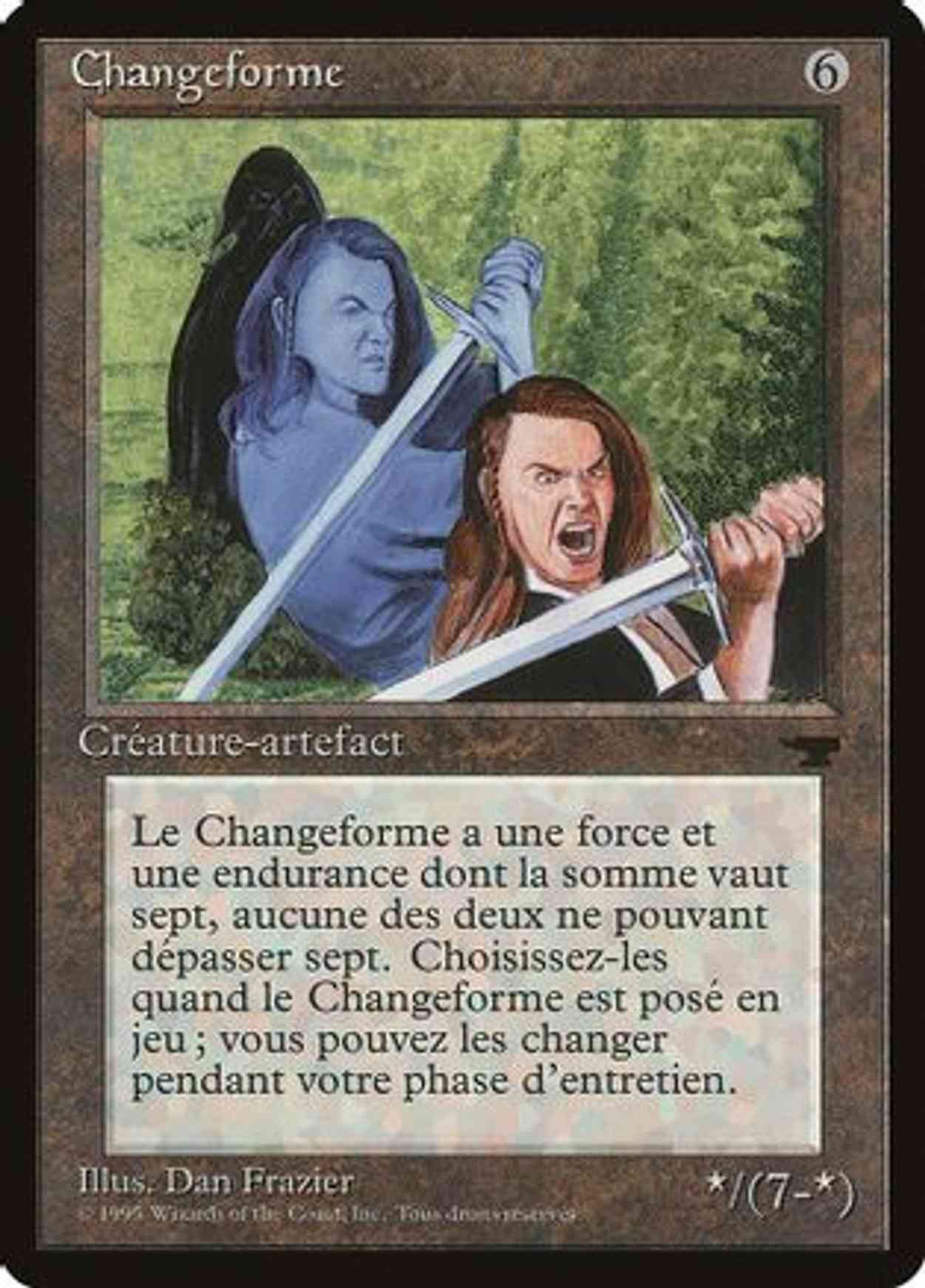 Shapeshifter (French) - "Changeforme" magic card front