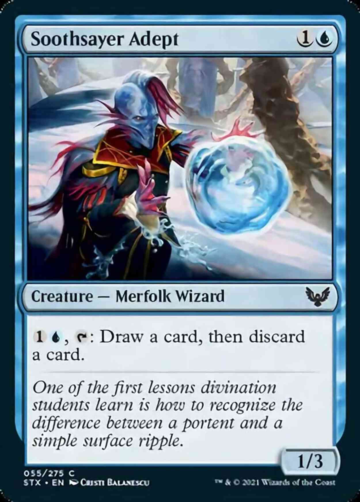 Soothsayer Adept magic card front