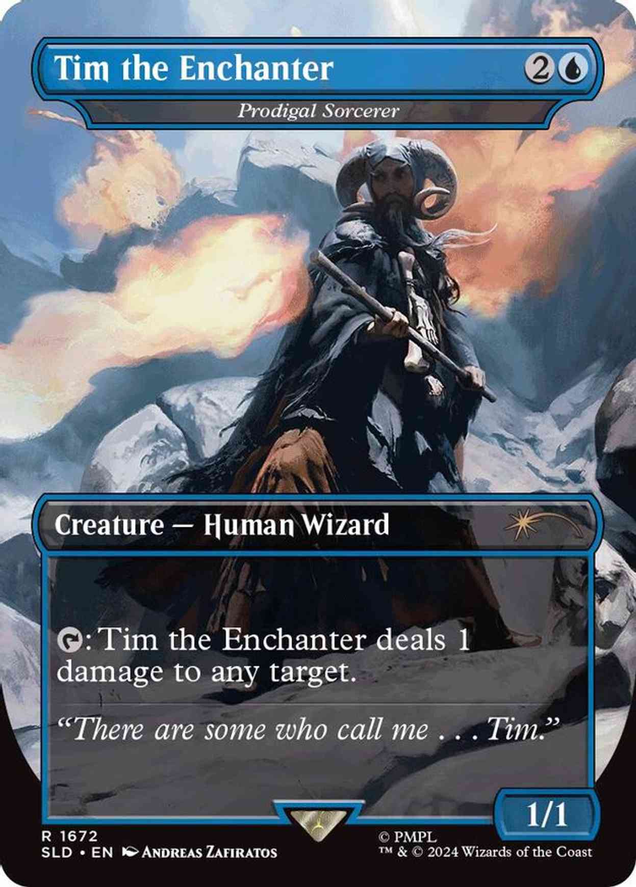 Tim the Enchanter - Prodigal Sorcerer magic card front