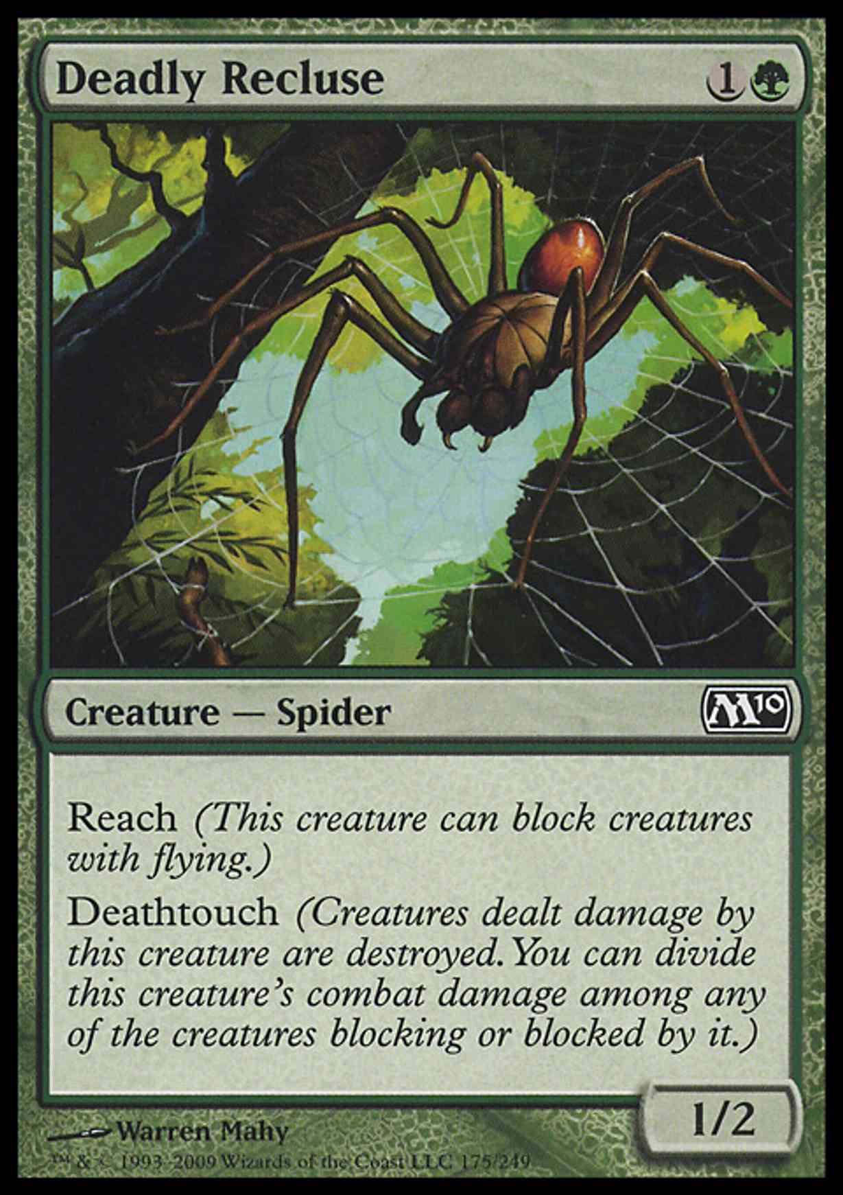 Deadly Recluse magic card front
