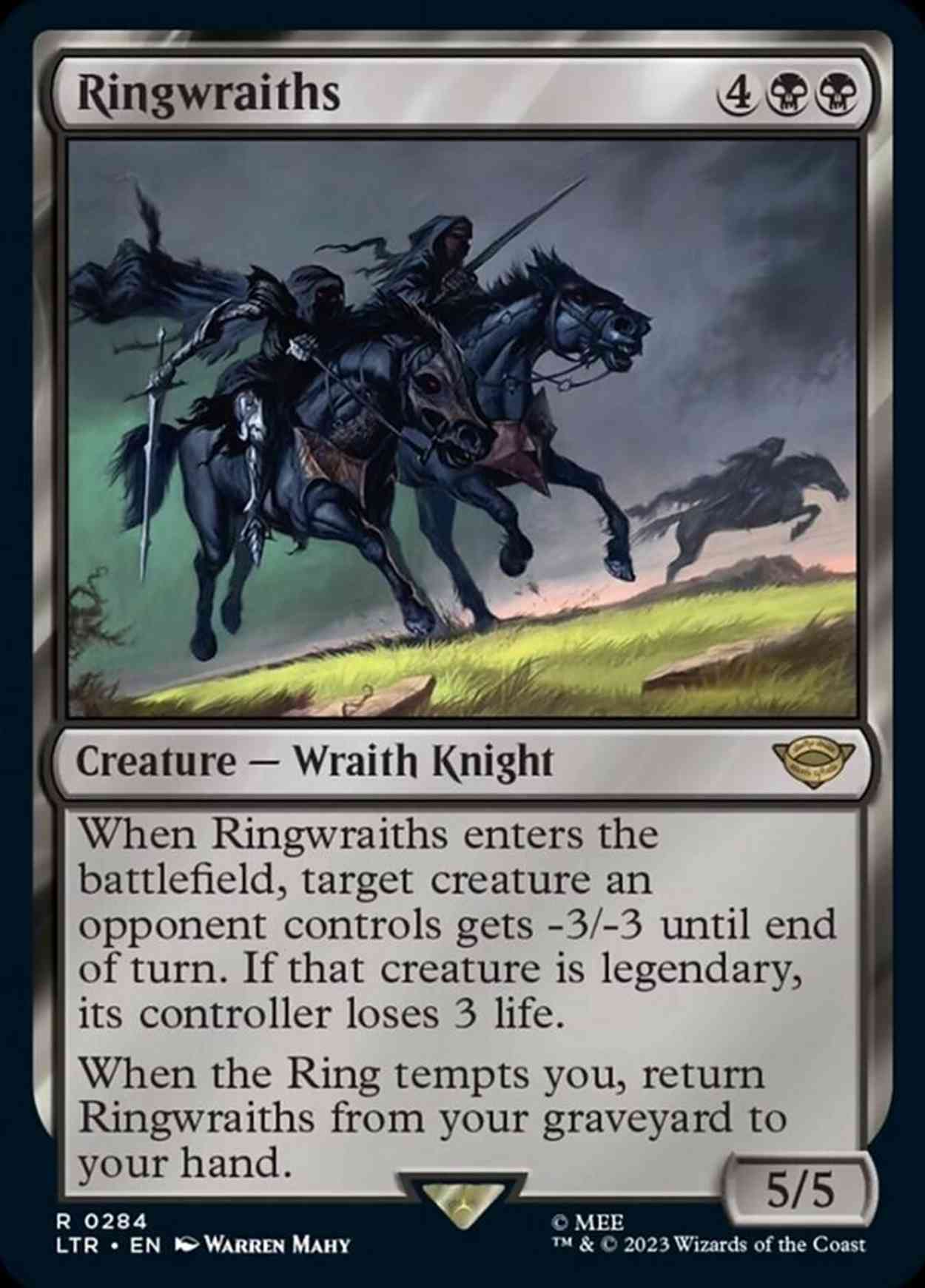 Ringwraiths magic card front