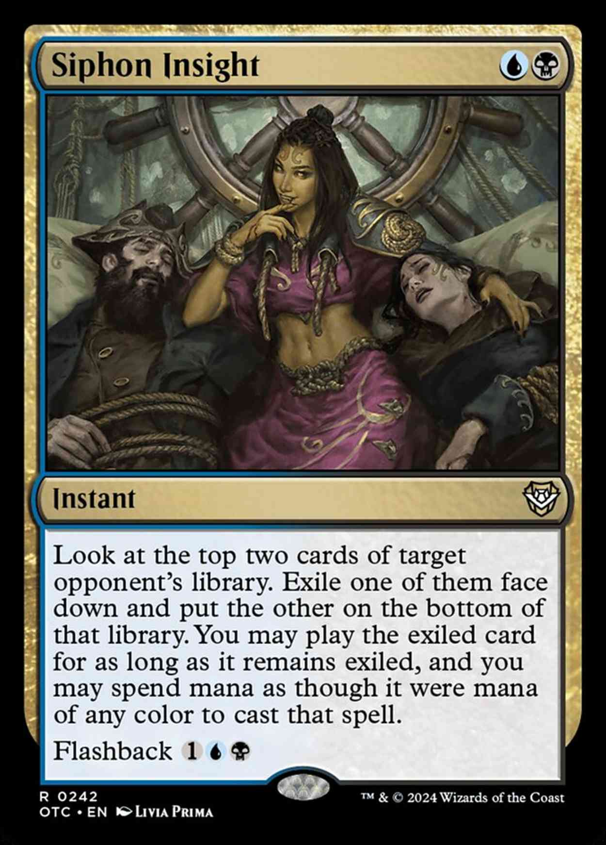 Siphon Insight magic card front