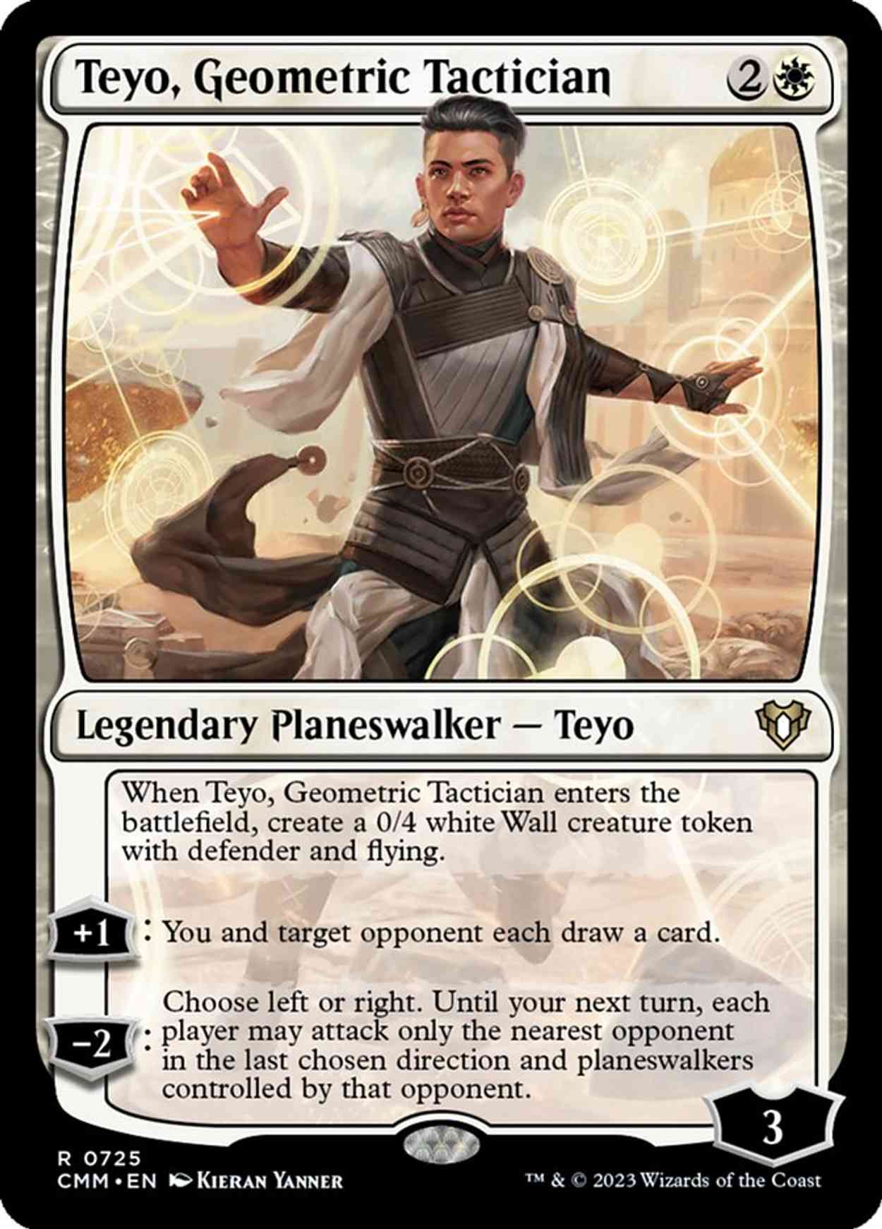 Teyo, Geometric Tactician magic card front