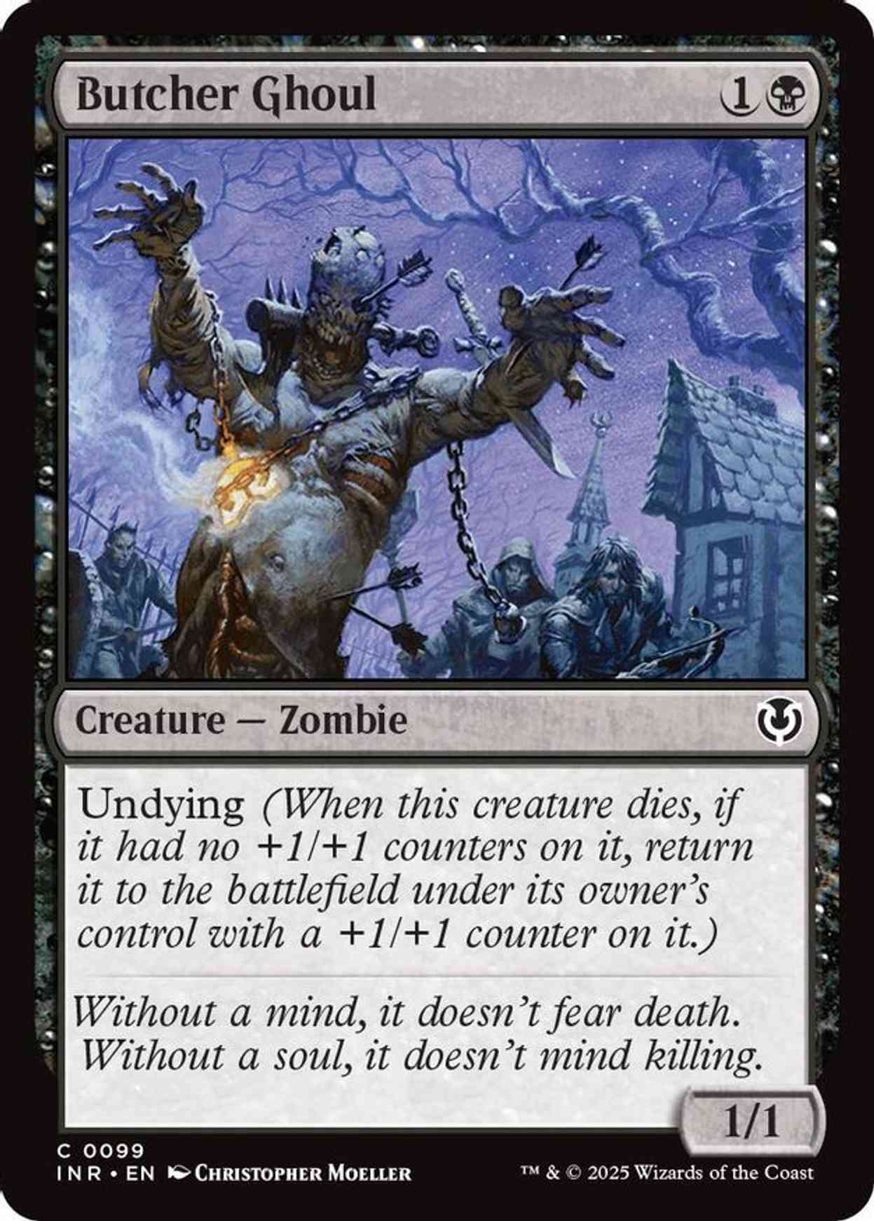 Butcher Ghoul magic card front