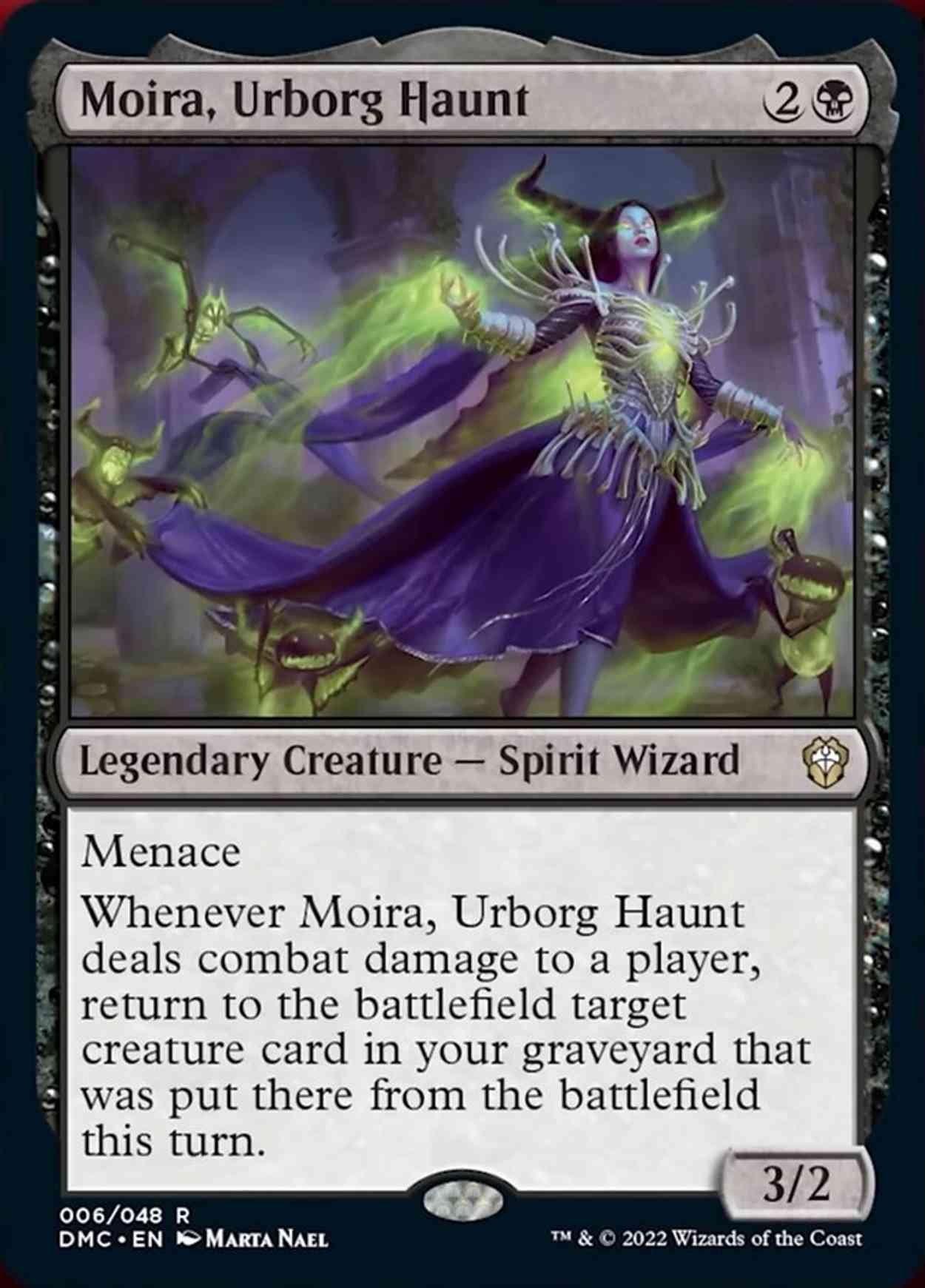 Moira, Urborg Haunt magic card front