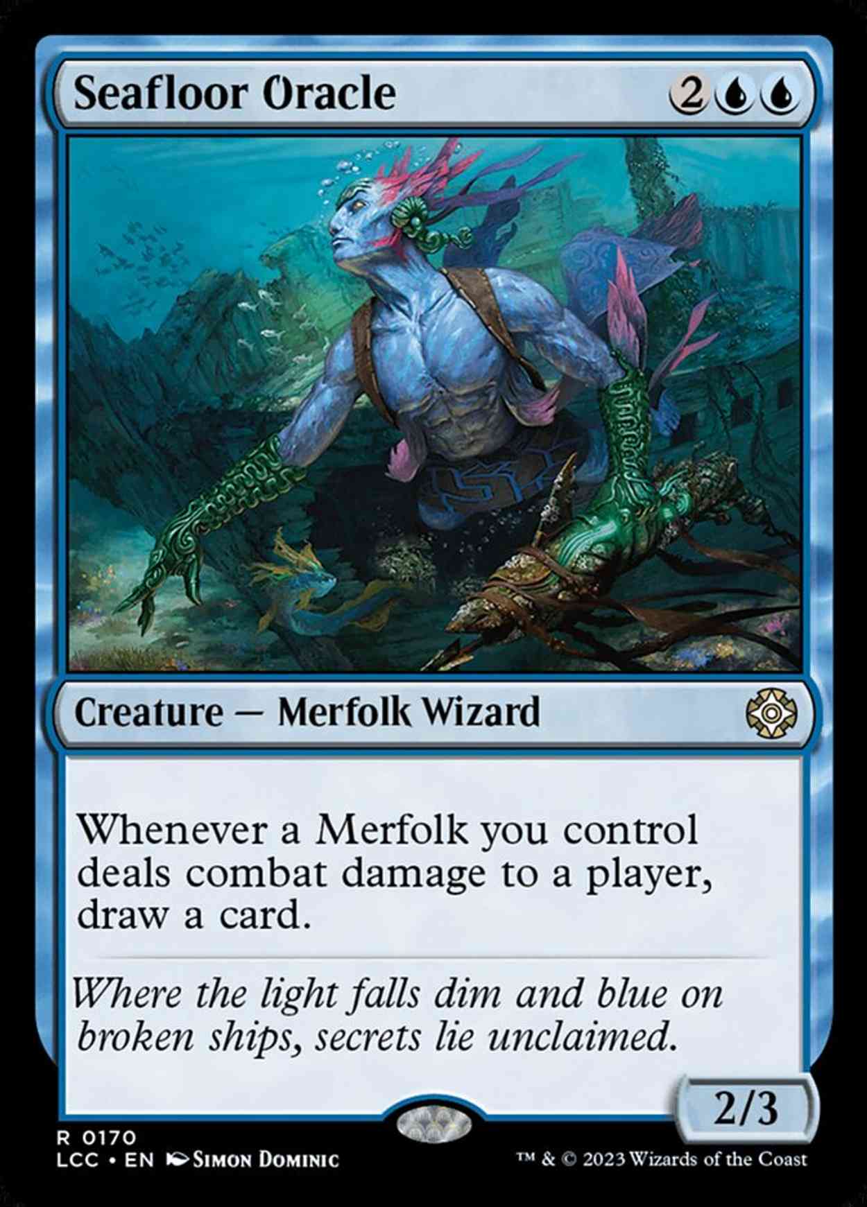 Seafloor Oracle magic card front