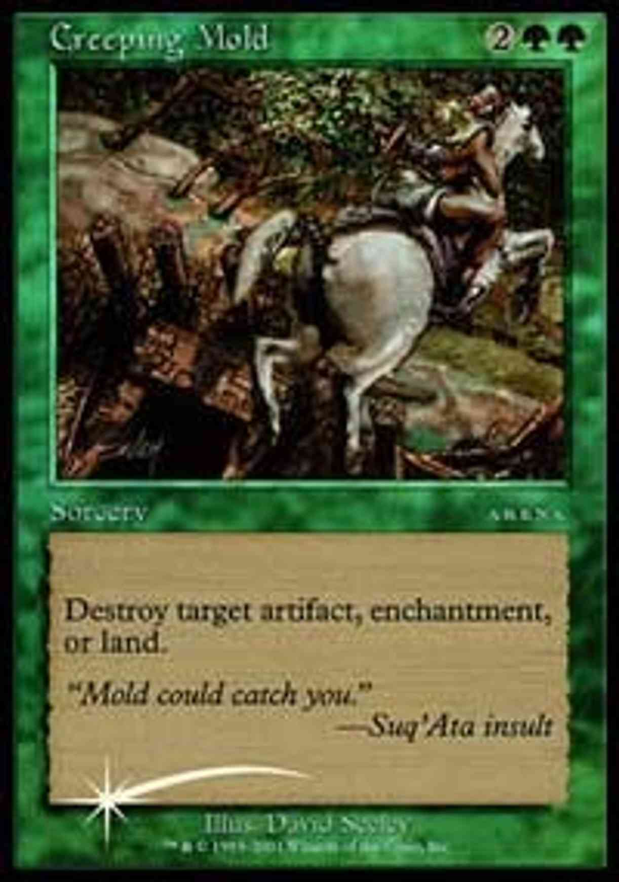 Creeping Mold magic card front