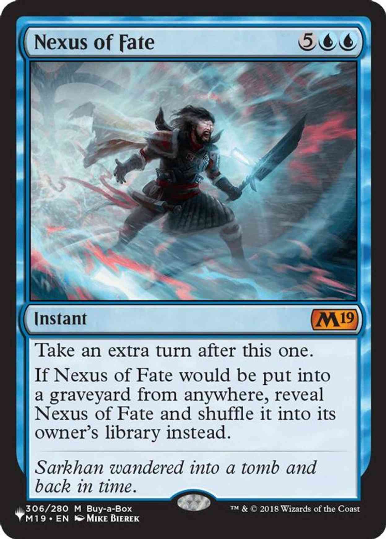 Nexus of Fate magic card front