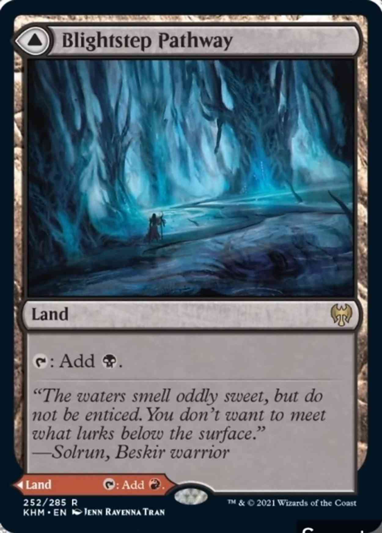 Blightstep Pathway magic card front