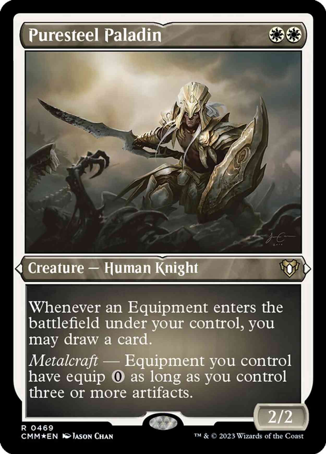 Puresteel Paladin (Foil Etched) magic card front