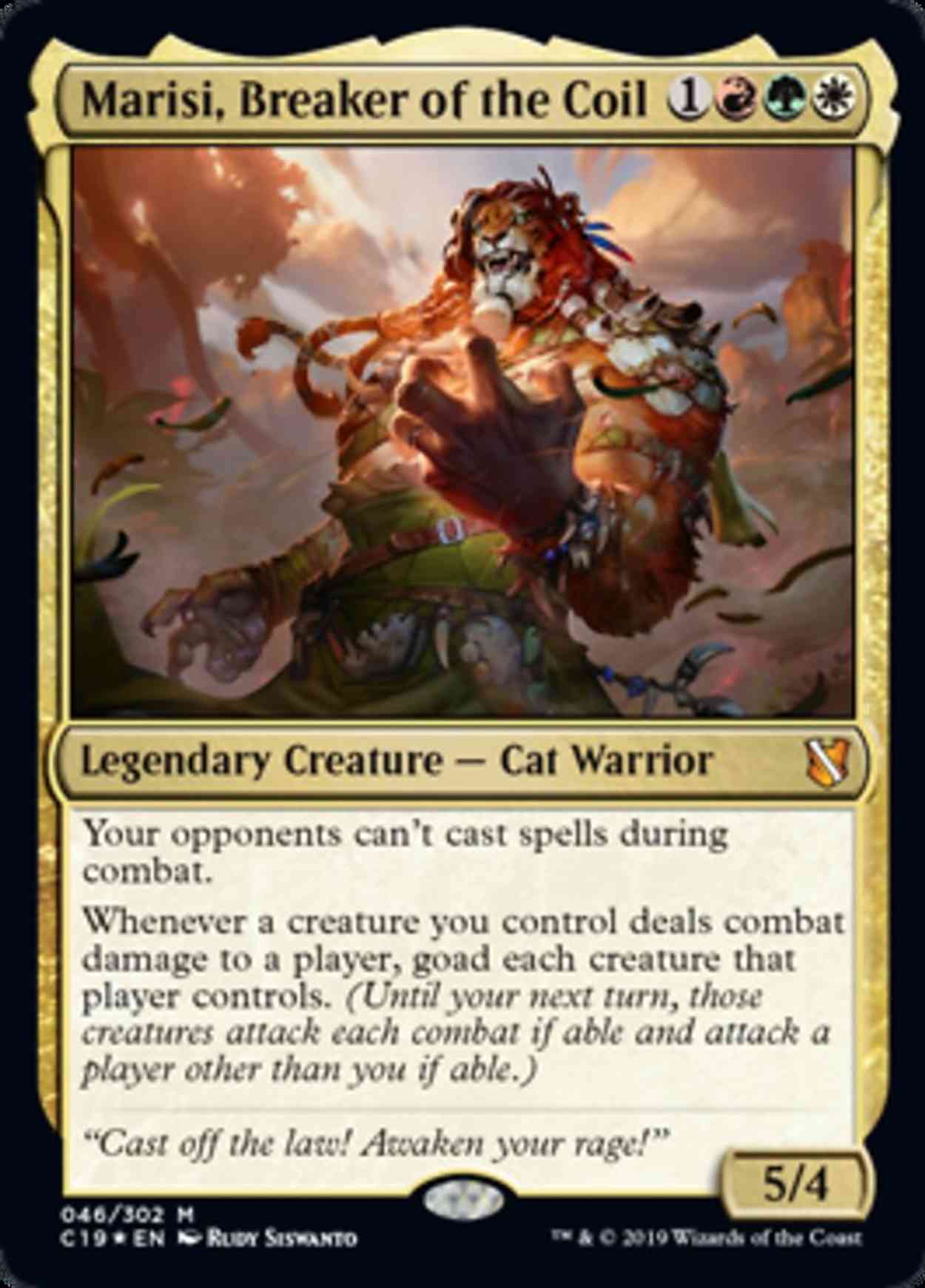 Marisi, Breaker of the Coil magic card front