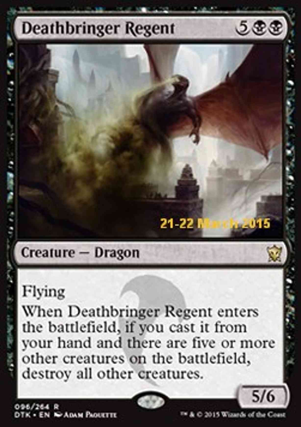 Deathbringer Regent magic card front