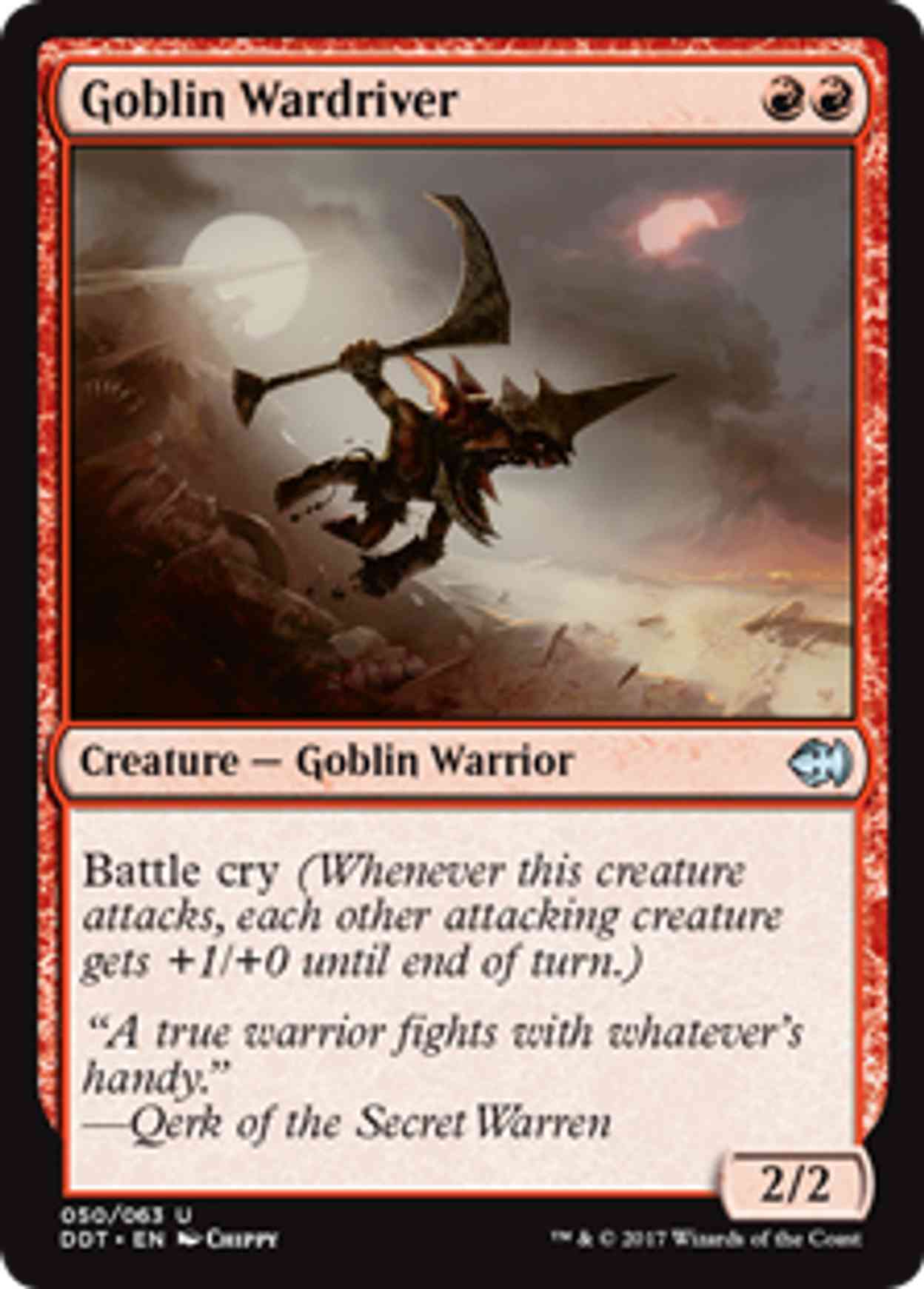 Goblin Wardriver magic card front
