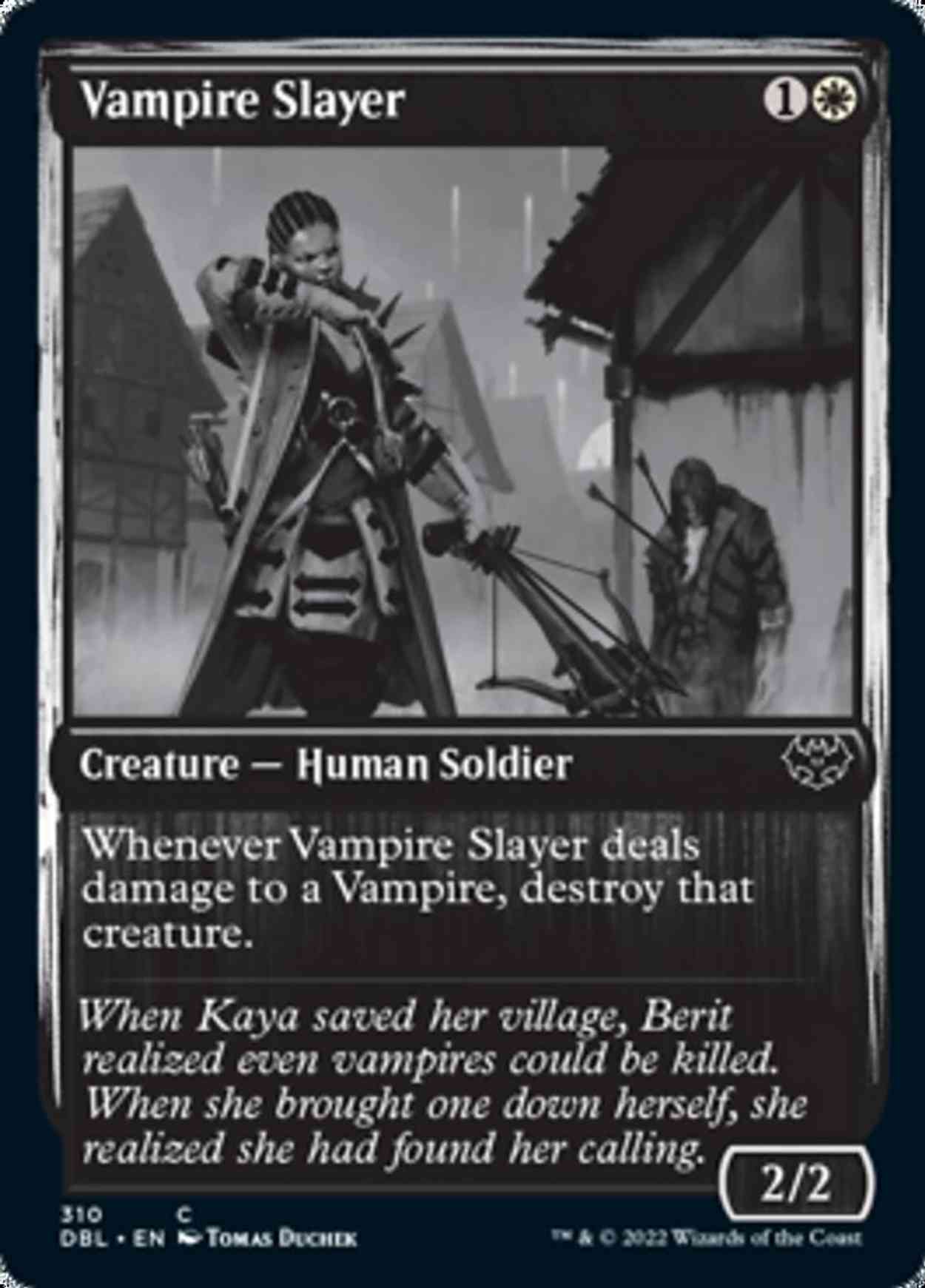 Vampire Slayer magic card front