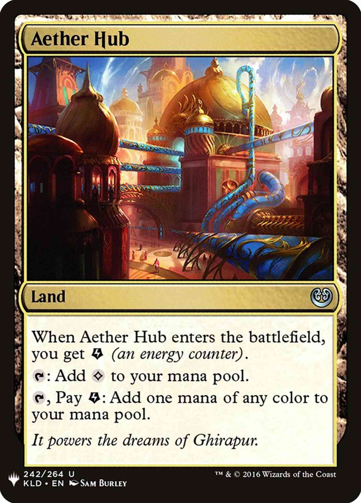 Aether Hub magic card front