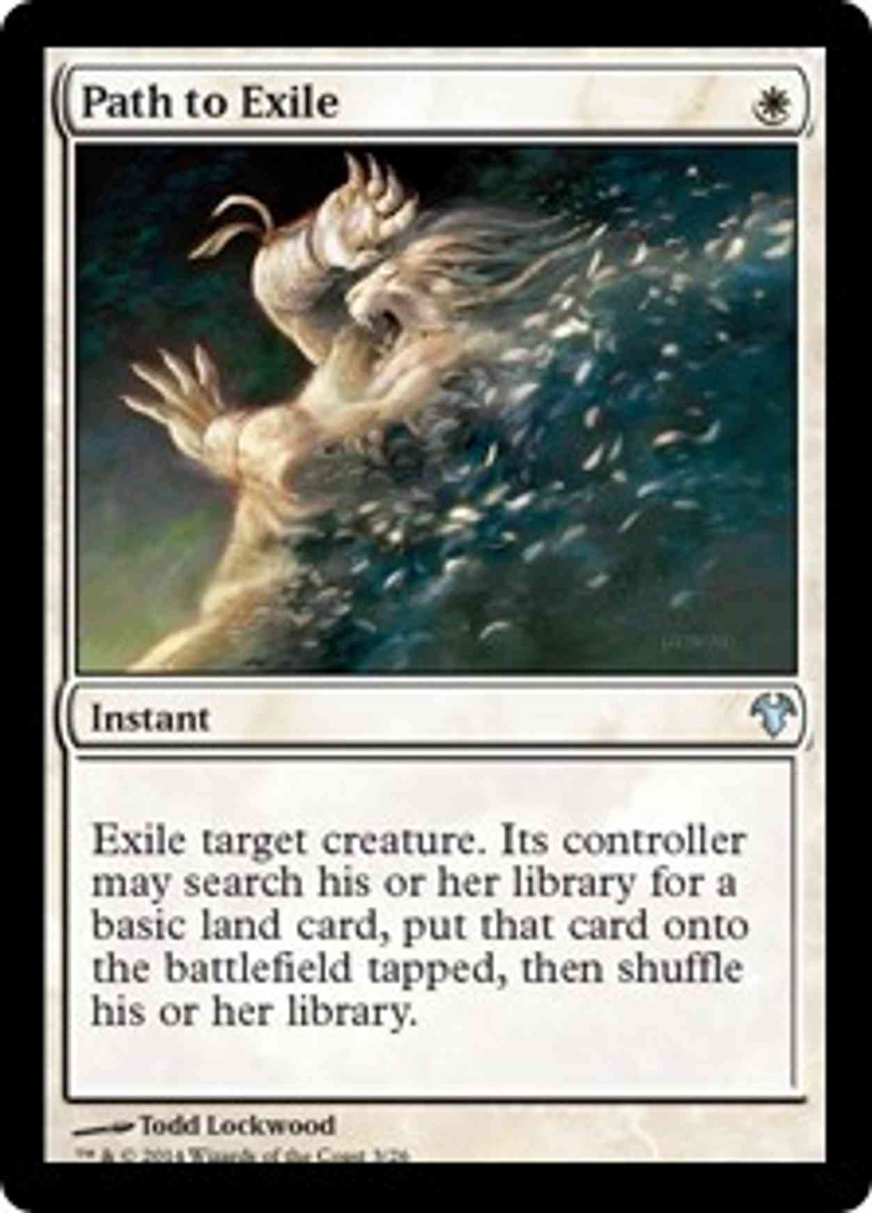 Path to Exile magic card front