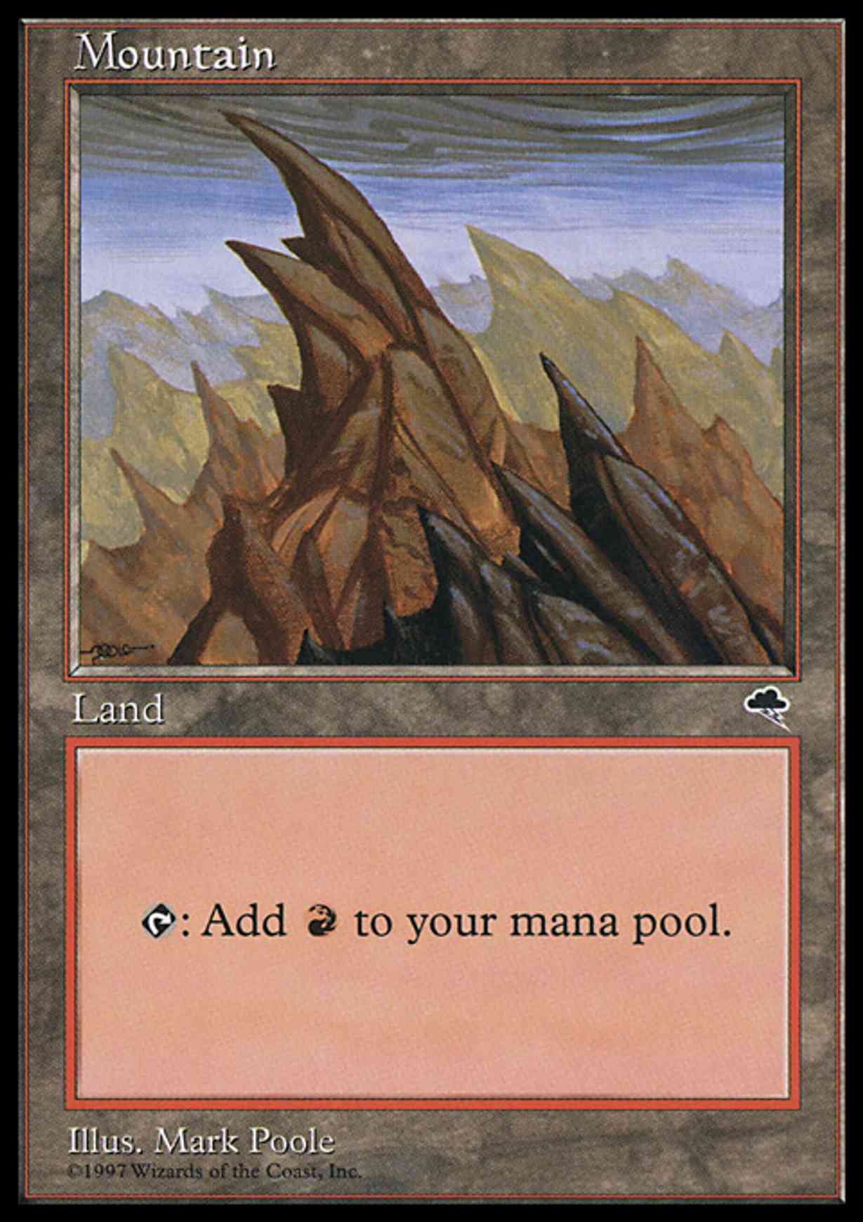 Mountain (Left) magic card front