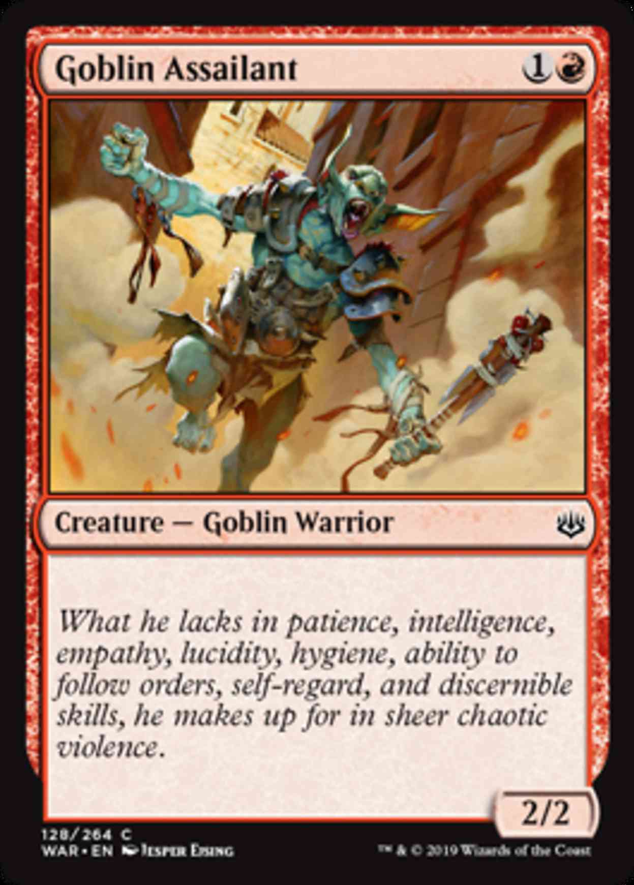 Goblin Assailant magic card front