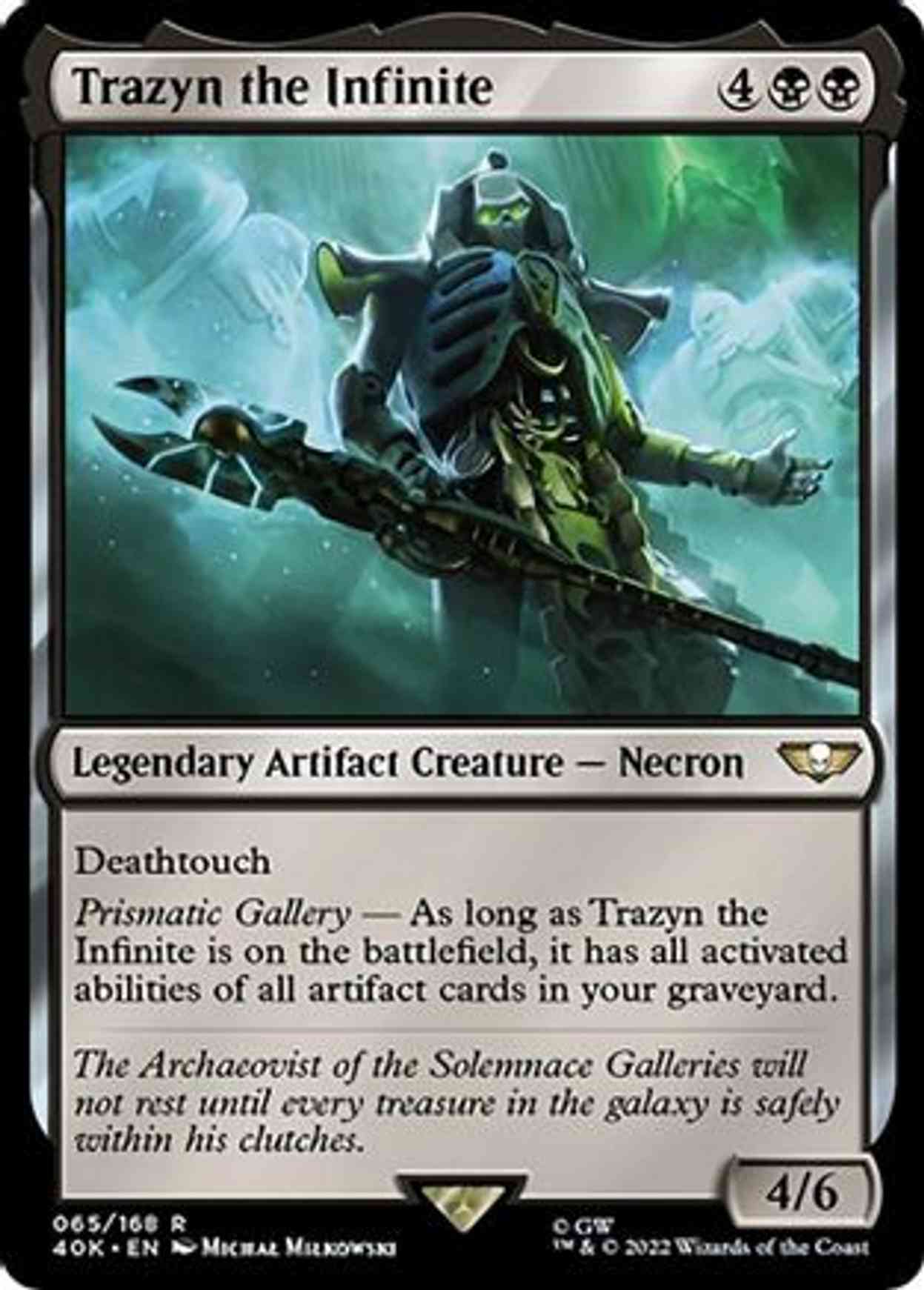 Trazyn the Infinite (Surge Foil) magic card front