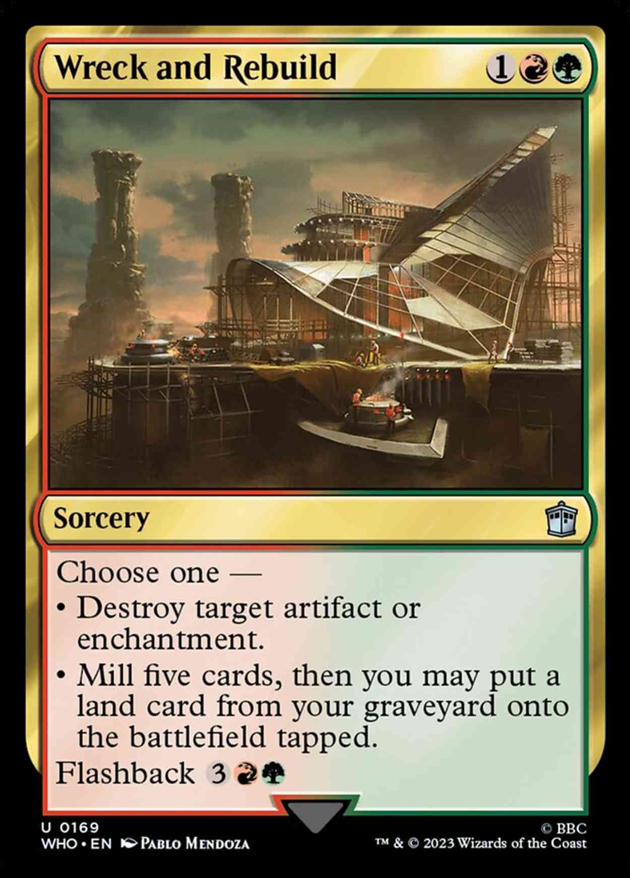 Wreck and Rebuild magic card front