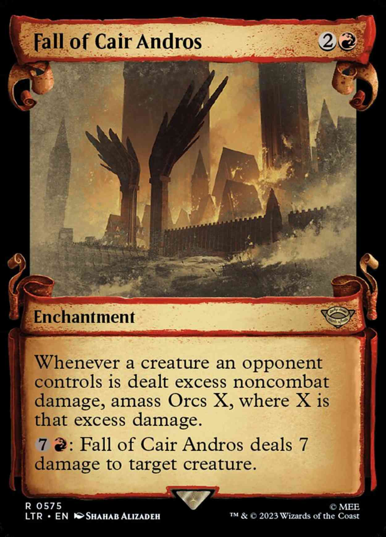 Fall of Cair Andros (Showcase Scrolls) magic card front