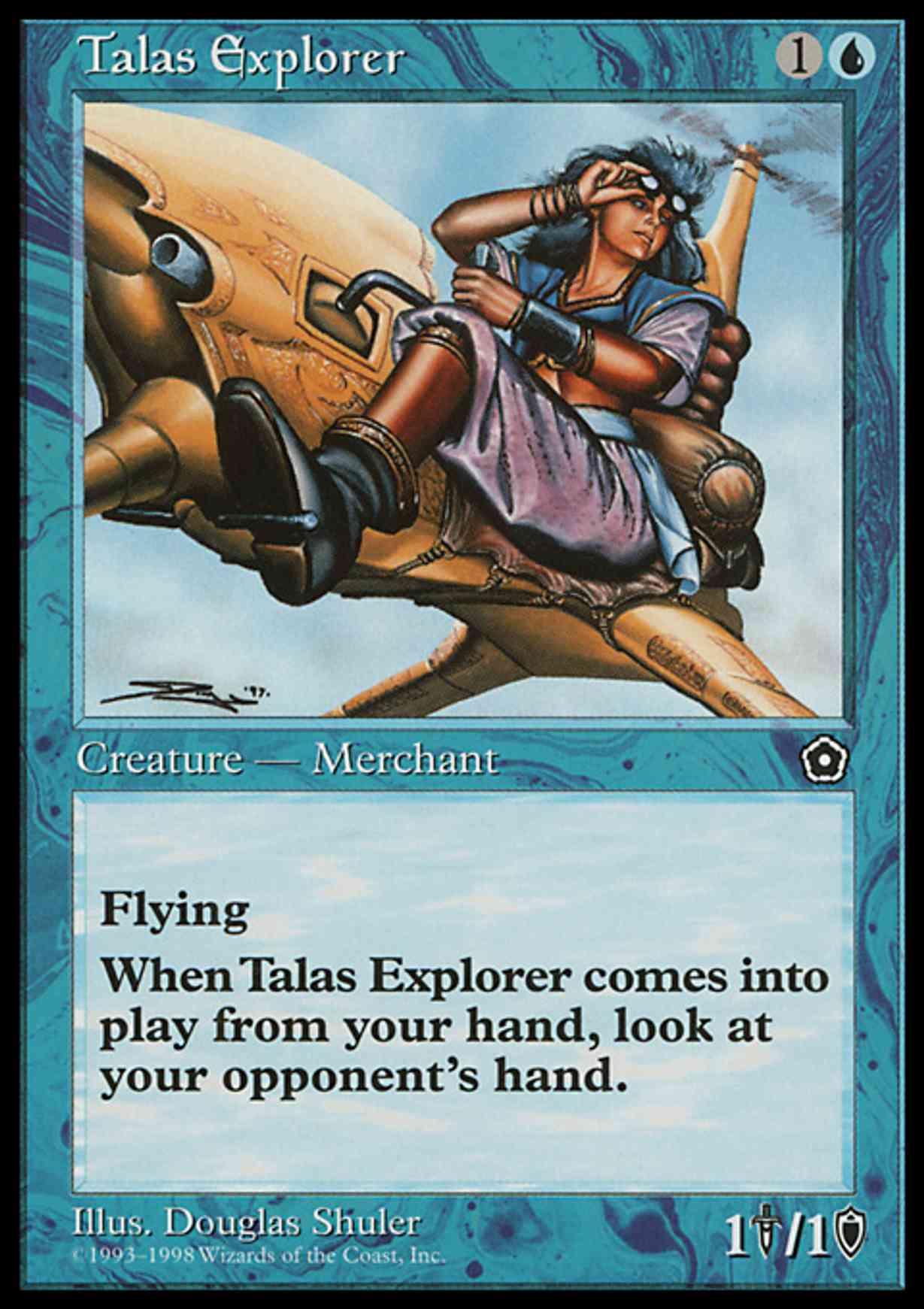 Talas Explorer magic card front